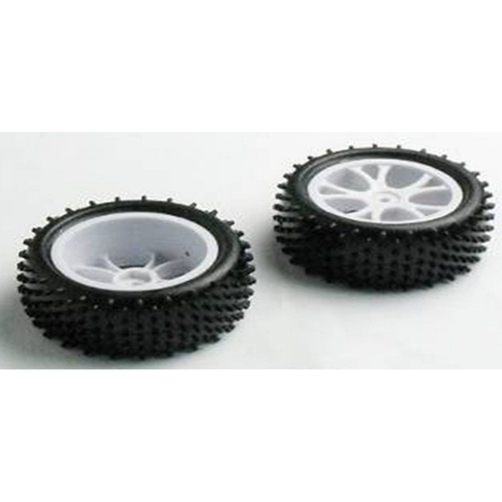 Modellbausatz Reifen/Felgen 1/10 Buggy hinten 2 Stück MD10355