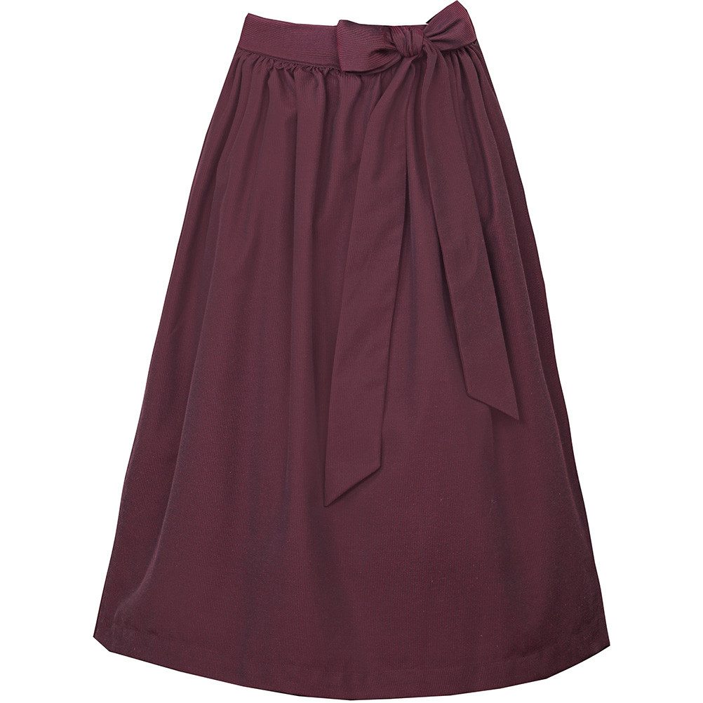MarJo Dirndlschürze Dirndlschürze Kirchham 75cm Länge bordeaux