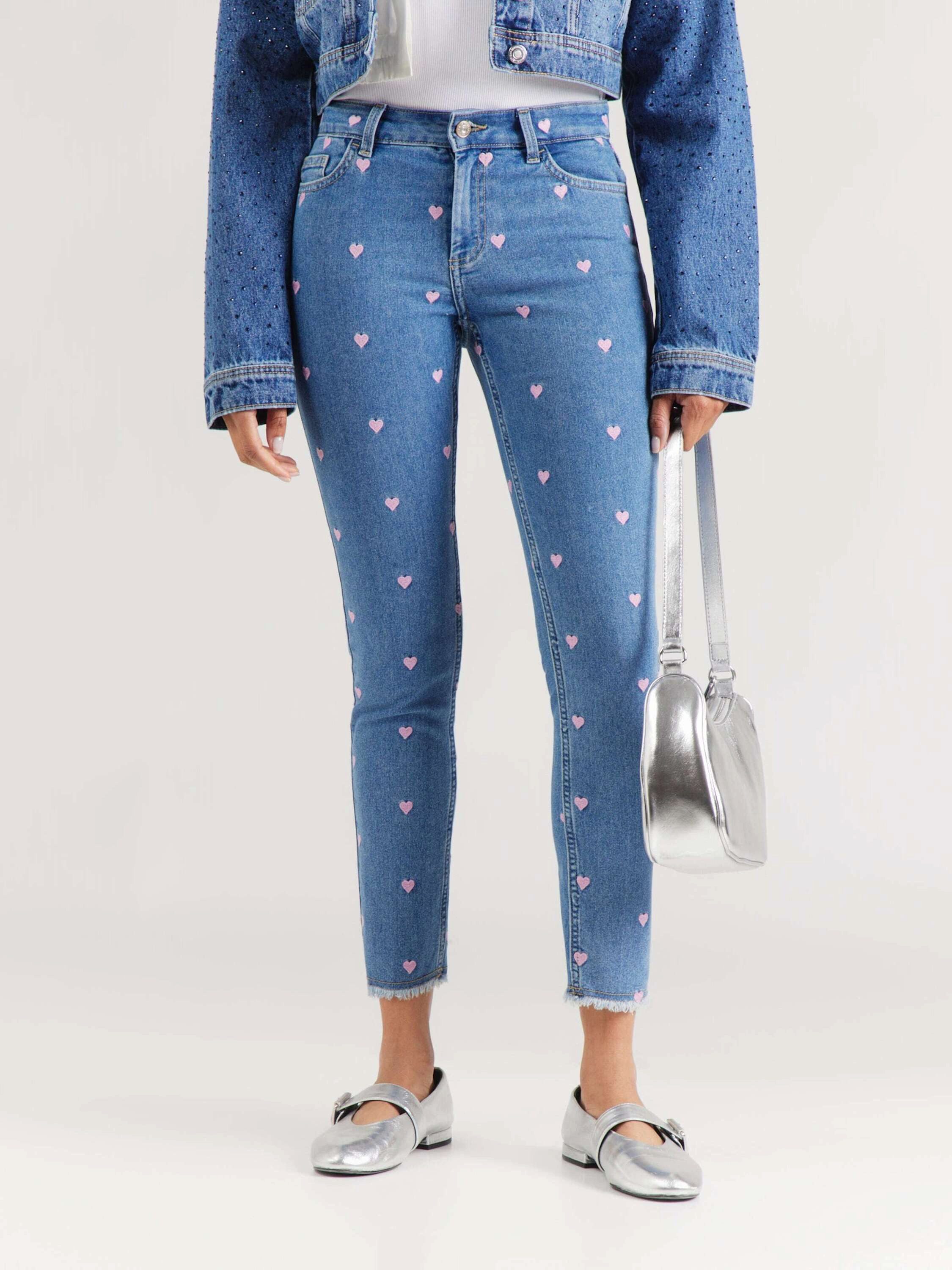 ONLY 7/8-Jeans ONLHUSH (1-tlg) Stickerei