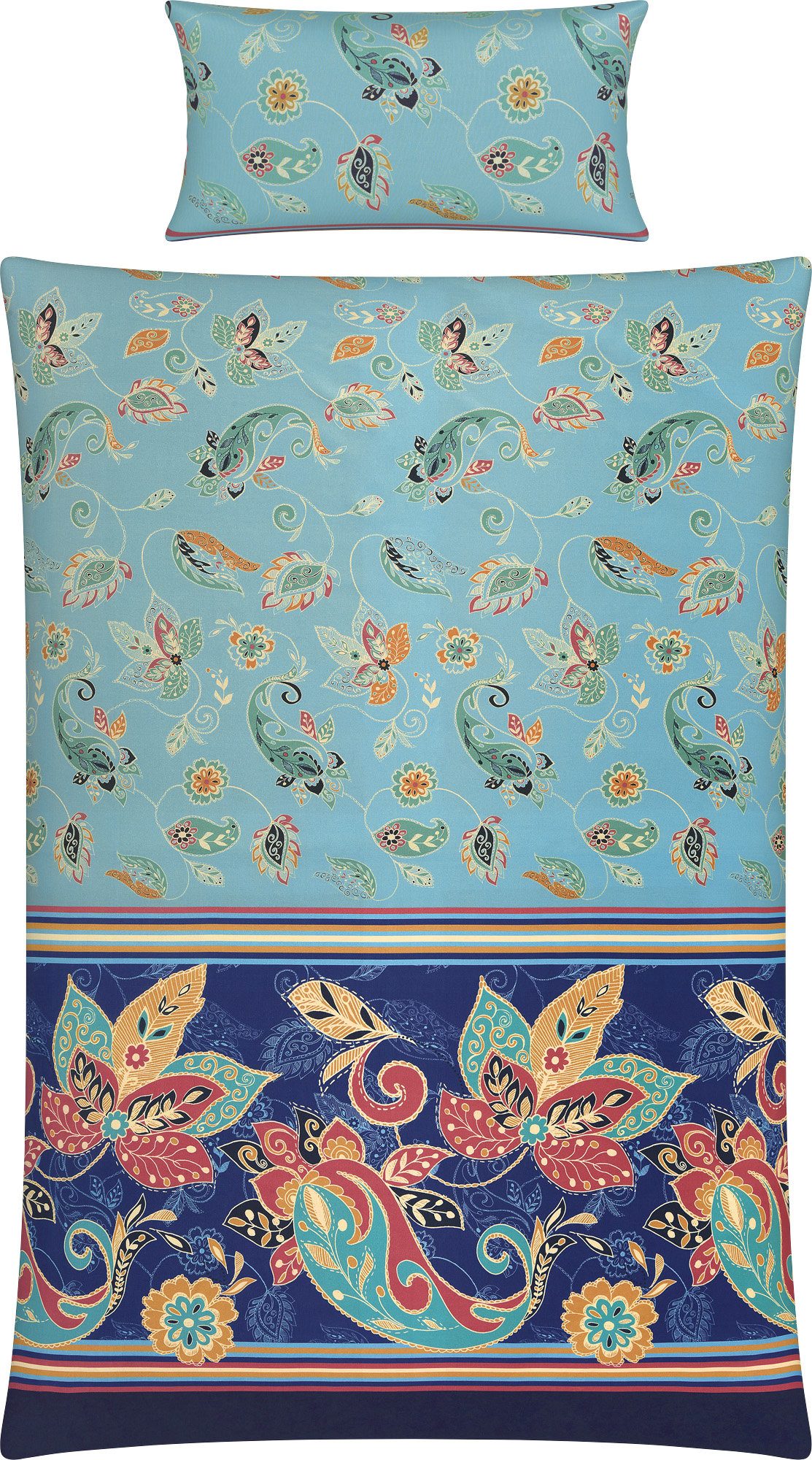 REDBEST Bettwäsche Bettwäsche, Renforcé, Renforcé Paisley günstig online kaufen