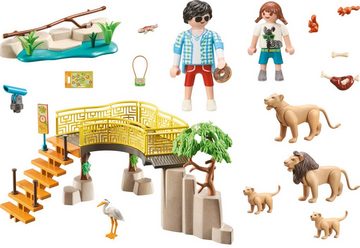 Playmobil® Konstruktions-Spielset Löwen im Freigehege (71192), Family Fun, (58 St), Made in Germany