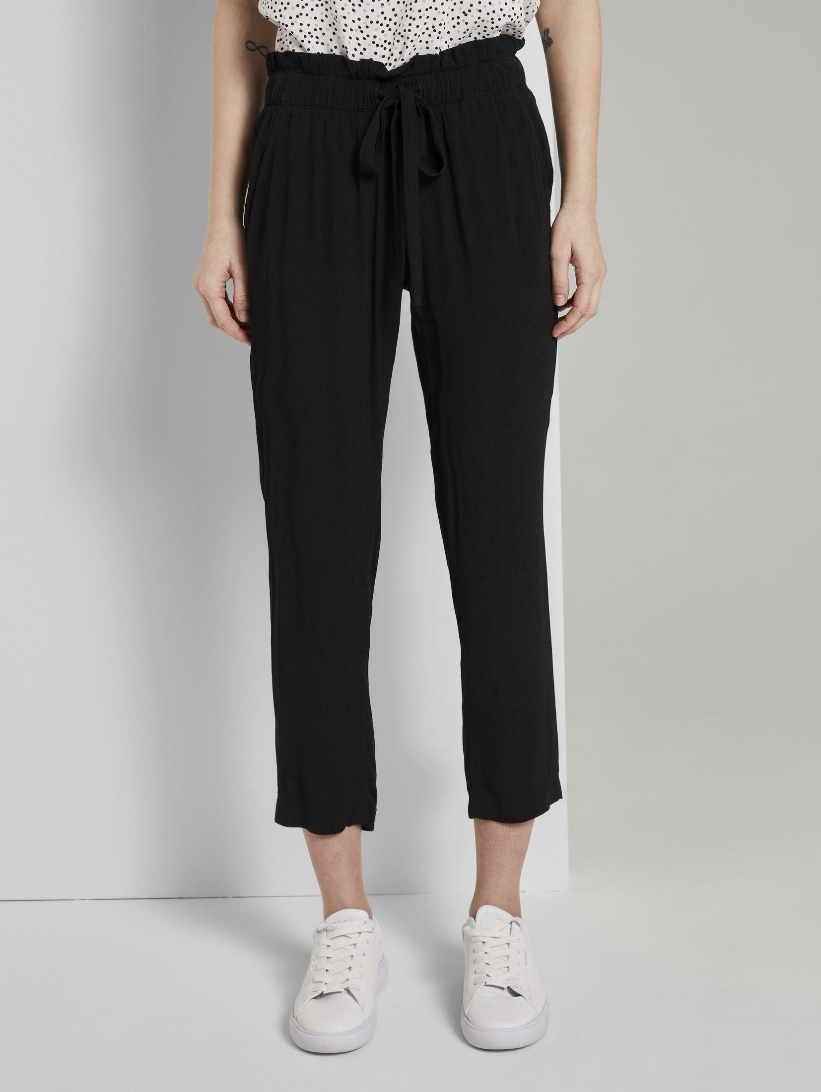 TOM TAILOR Chinohose »Loose Fit Hose mit elastischem Bund« online