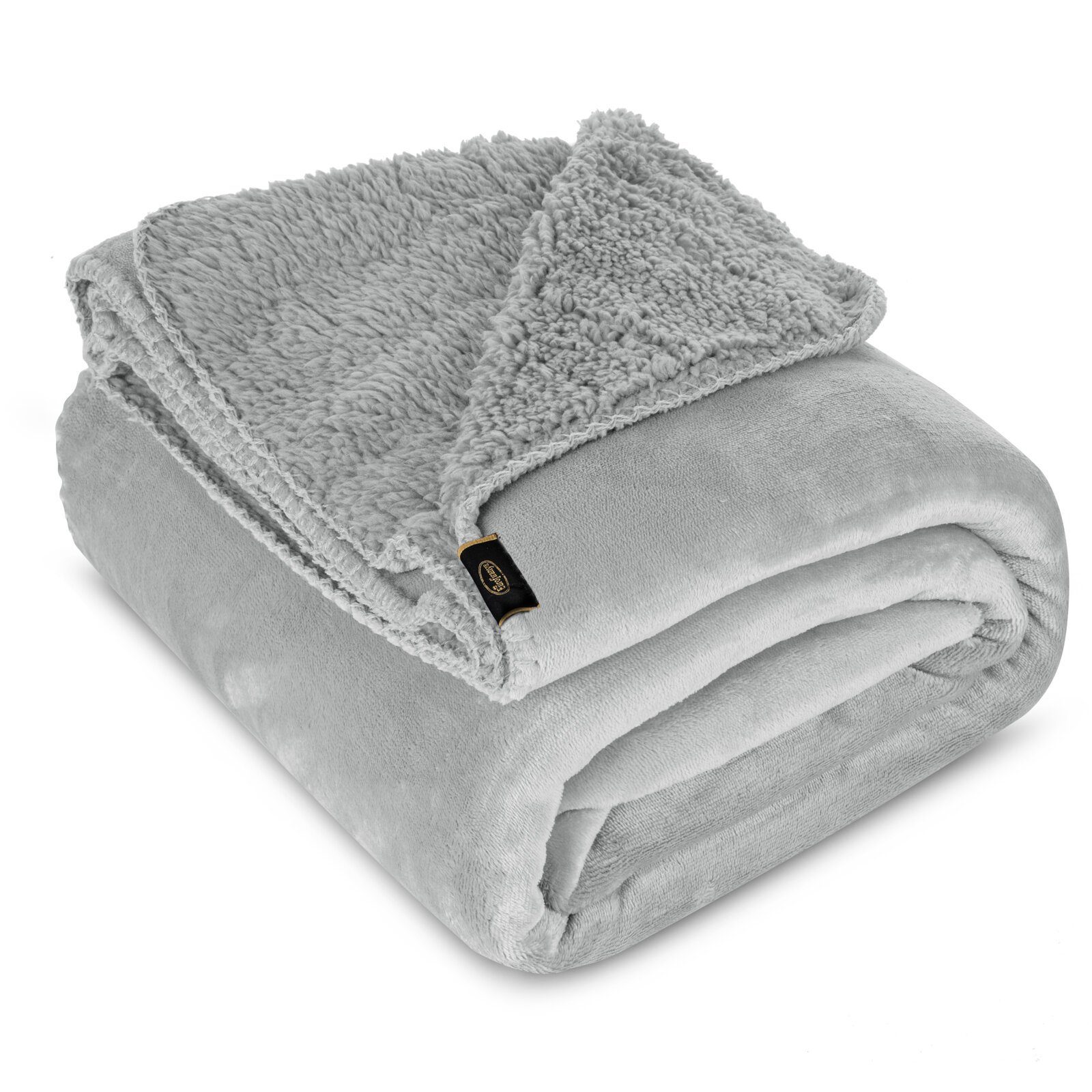 Wohndecke TEDY, Eurofirany, Teddy-Fleece, kuschelige Sofadecke, günstig online kaufen