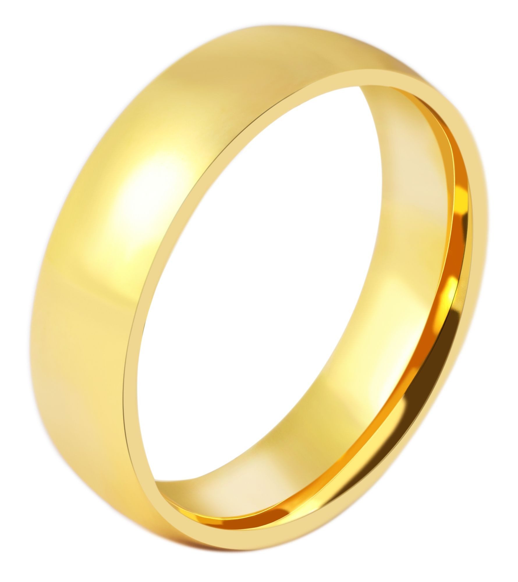 AKZENT Partnerring Intertwined aus Edelstahl, goldfarben, günstig online kaufen
