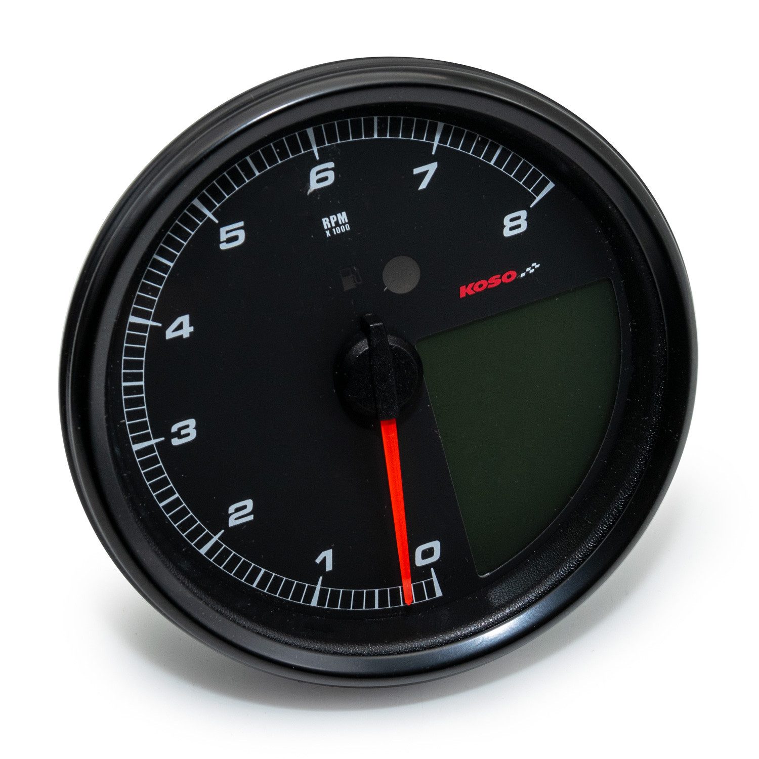 Koso Tachometer HD-05 Black Base 4 1/2 Zoll für Harley FXDF 1690 Dyna 2014-2017
