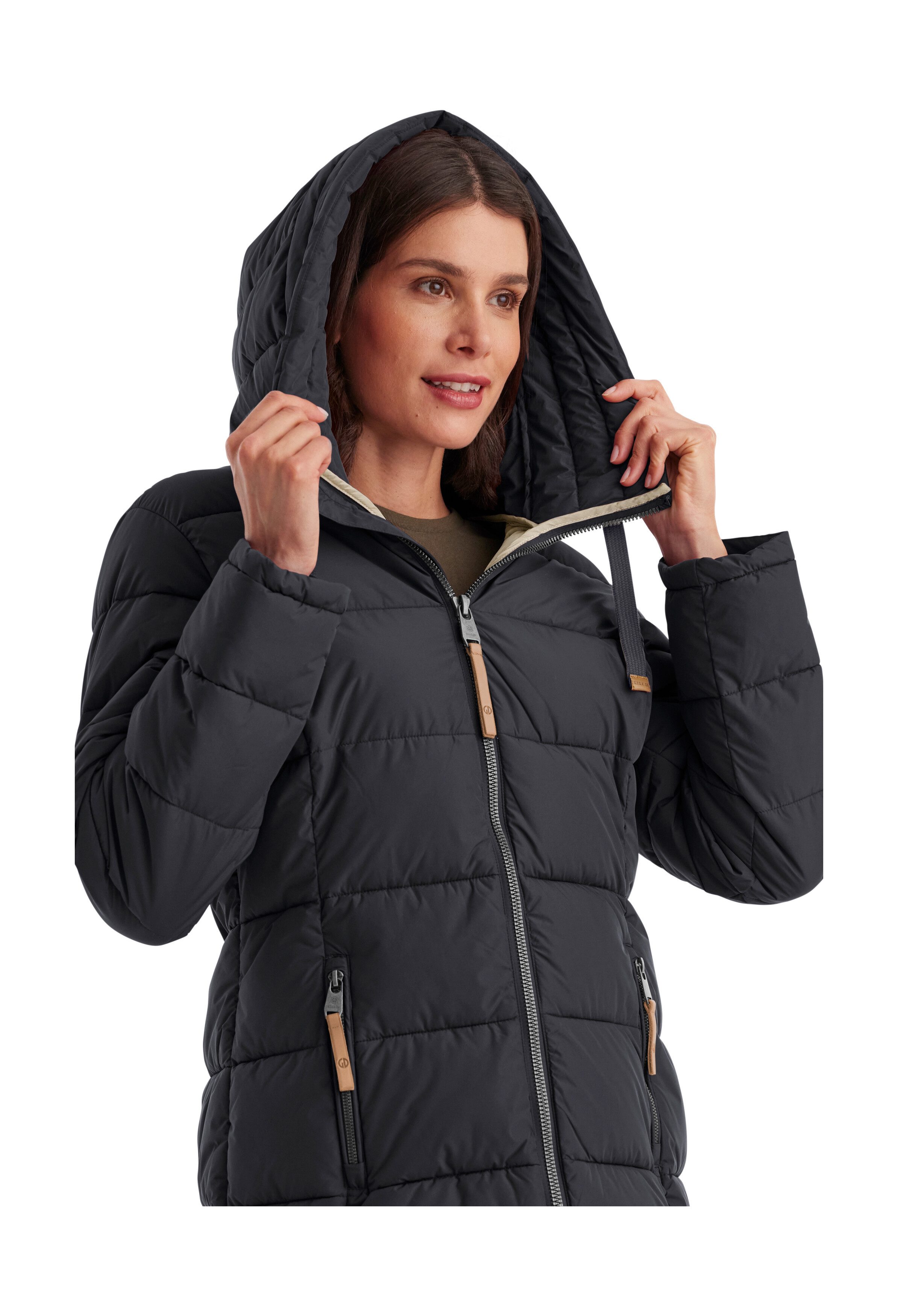 G.I.G.A. DX by killtec Steppjacke GW 12 WMN QLTD JCKT Steppjacke: wasserabweisend, atmungsaktiv, hoher Kragen, Kapuze – Bild 5 von 5