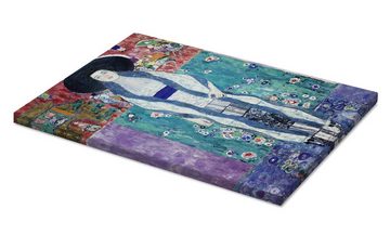 Posterlounge Leinwandbild Gustav Klimt, Adele Bloch-Bauer II, Wohnzimmer Malerei
