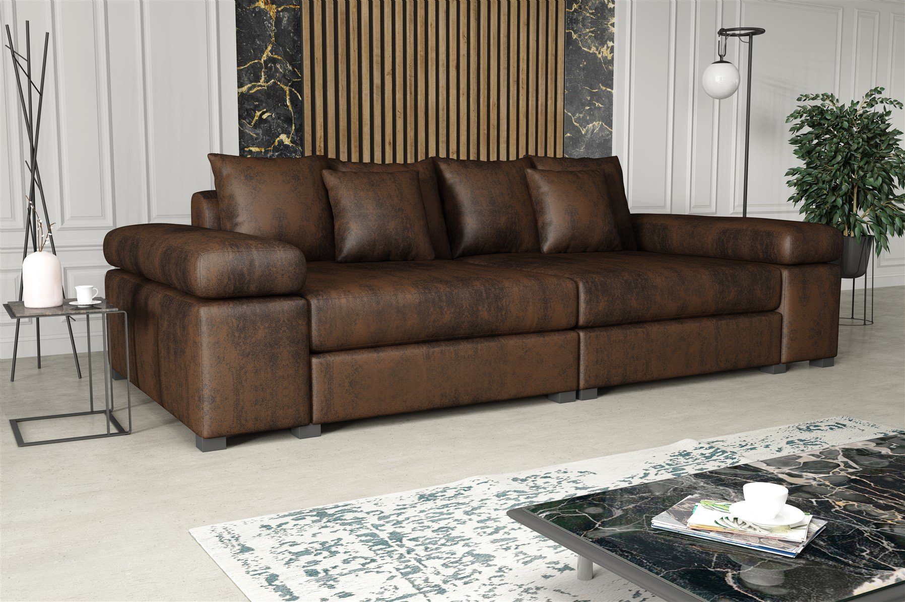 Fun Möbel Big-Sofa Big Sofa Couchgarnitur günstig online kaufen