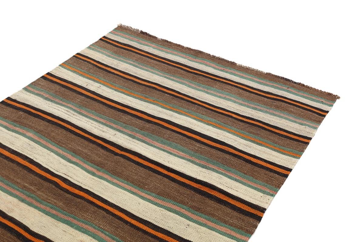 Orientteppich Kelim Fars Antik Trading, Höhe: Nain 126x320 4 rechteckig, mm Handgewebter Orientteppich Perserteppich, 