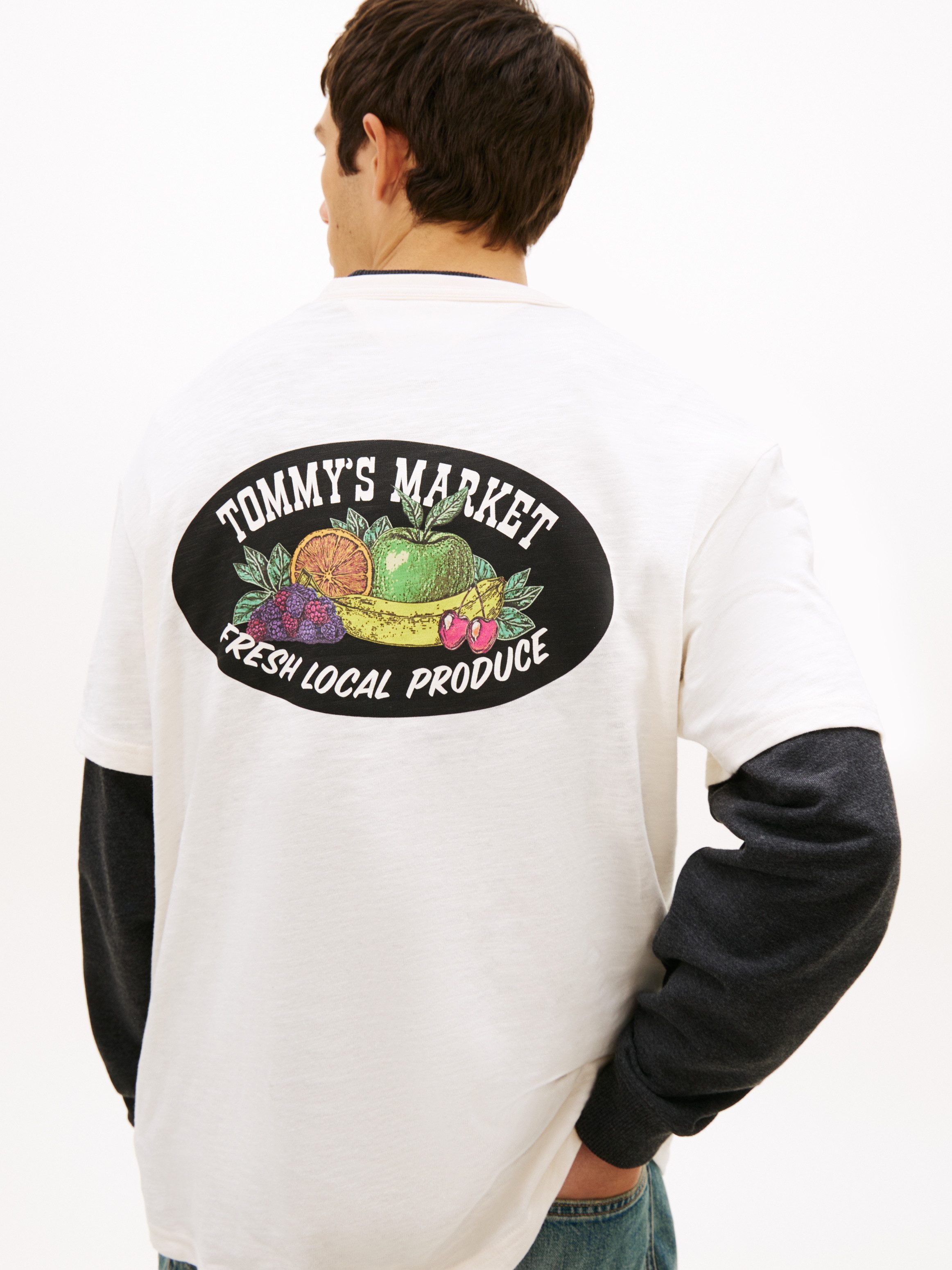 Tommy Jeans T-Shirt NOVELTY Relaxed fit mit Print – Bild 2 von 5