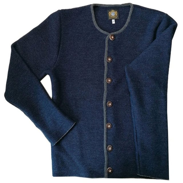 Hammerschmid Trachtenstrickjacke Trachten Strickjacke Herren - SIMON - dunk günstig online kaufen