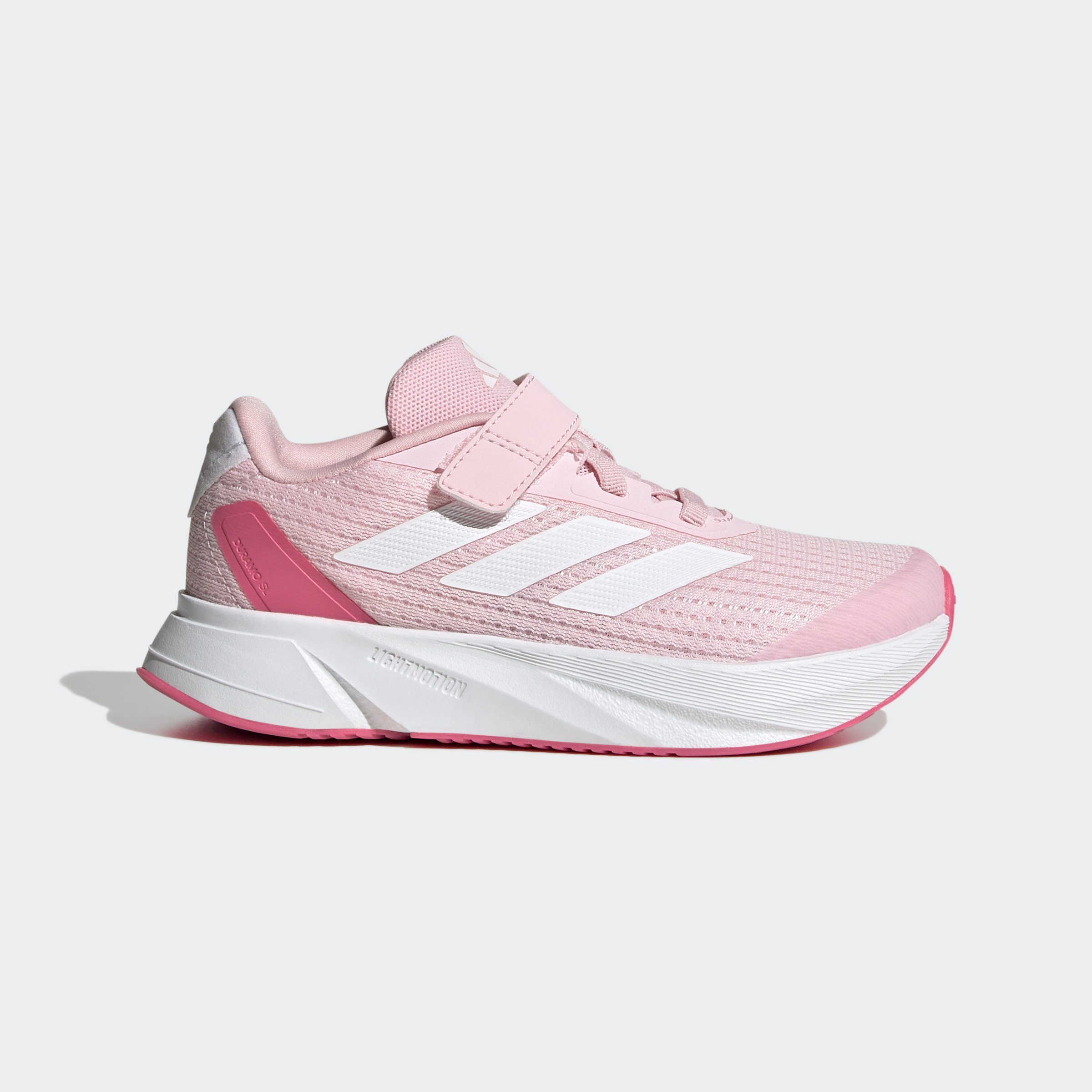 White DURAMO SL Pink Sneaker Cloud / KIDS Sportswear / Pink adidas Fusion Clear