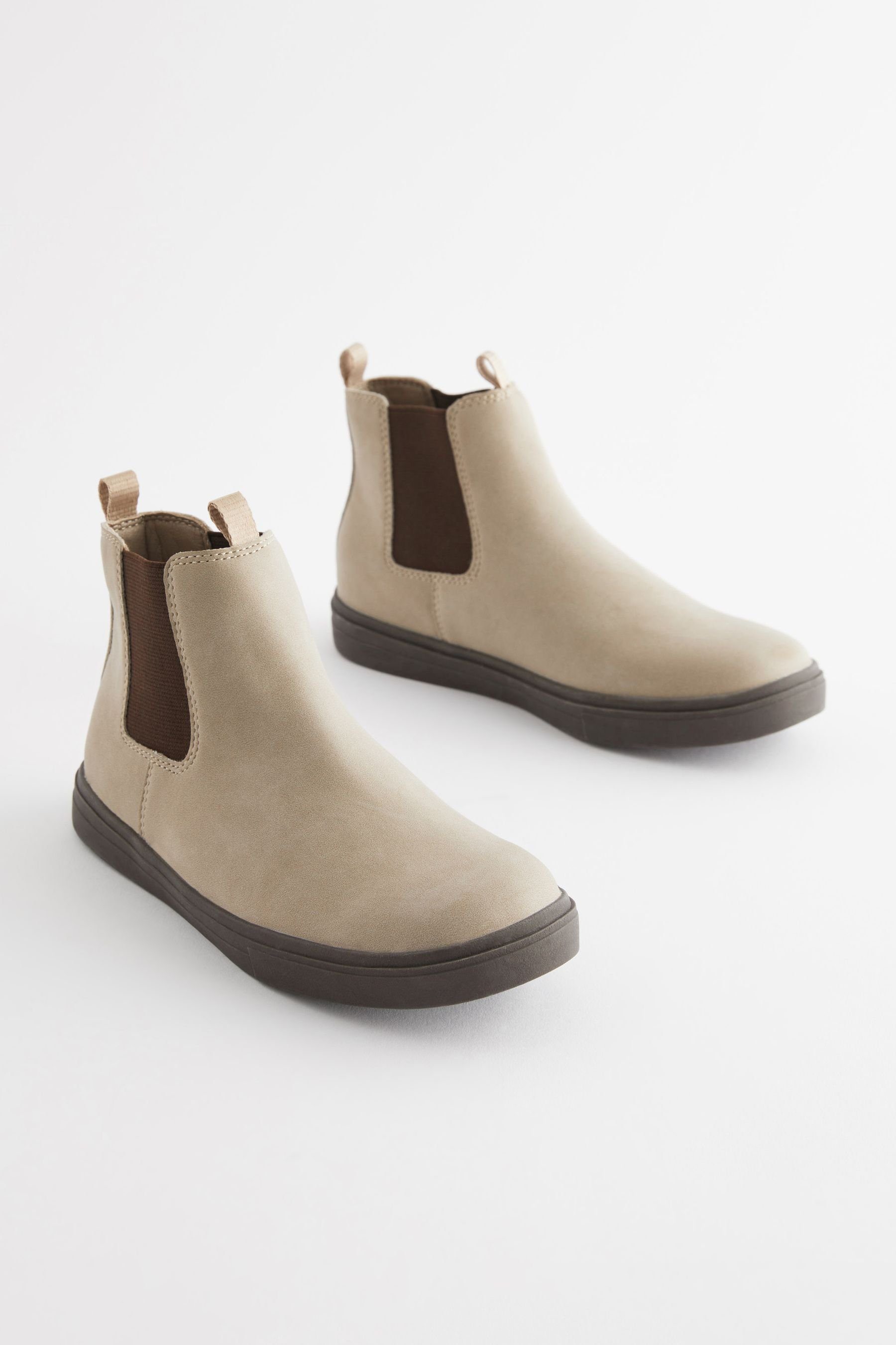Sohle mit Chelsea-Stiefel (1-tlg) Neutral Next Chelseaboots dicker