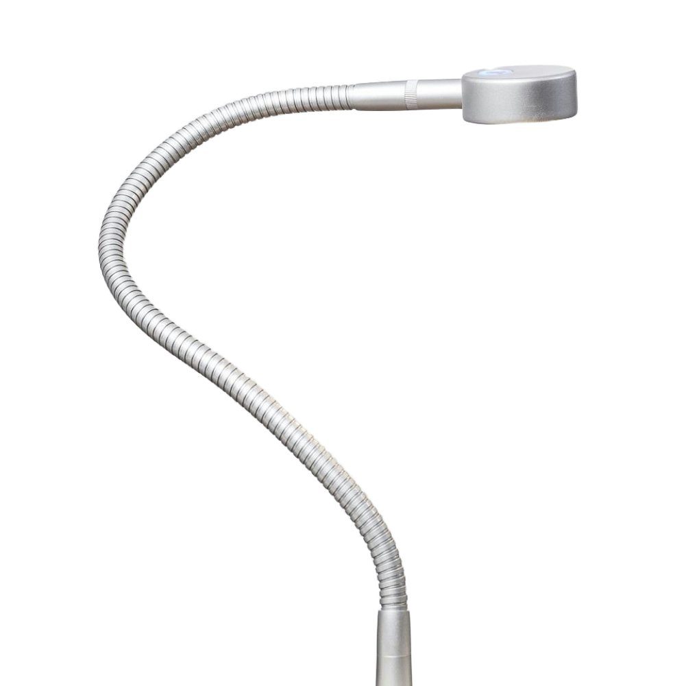 kalb Bettleuchte LED Leseleuchte Bettlampe Flexleuchte chrom silbergrau Tou günstig online kaufen