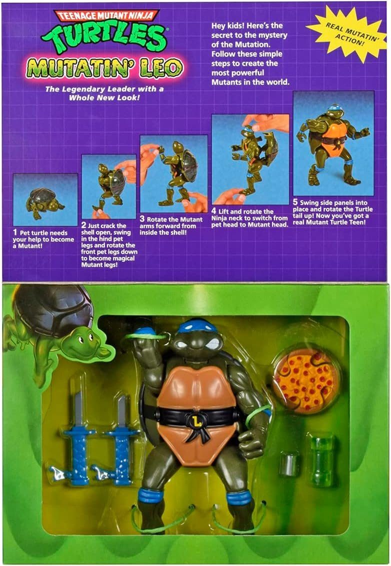 Playmates Toys Actionfigur Teenage Mutant Ninja Turtles Mutatin Raph/Leo
