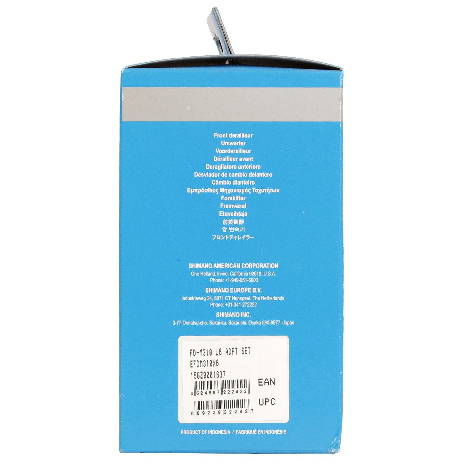 Shimano Fahrradsattel Umwerfer Top Swing 42 Zähne 66°-69°, 3x7/8 Fach Dual Route 3x 7/8 FD-M190 28,6mm / 31,8mm / 34,9mm