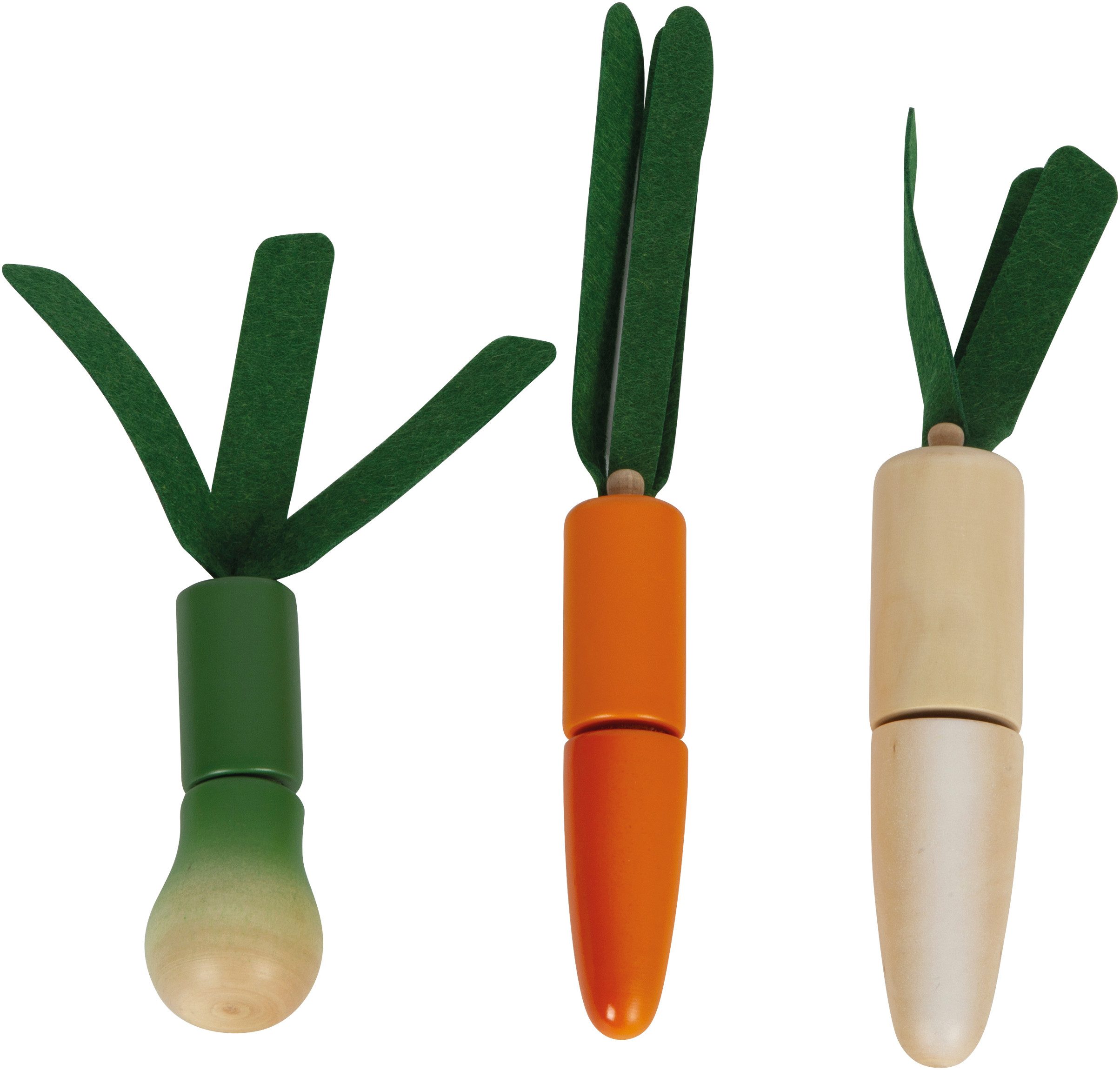 Small Foot Spiellebensmittel Schneide-Set Obst u. Gemüse fresh, (Set, 15-tlg), aus Holz – Bild 5 von 5