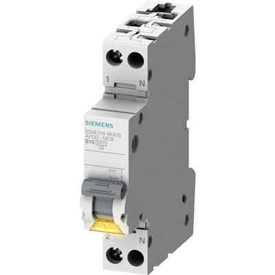 SIEMENS Stromverteiler Siemens 5SV60167KK10 Brandschutzschalter Sicherungsgröße = 1 2polig