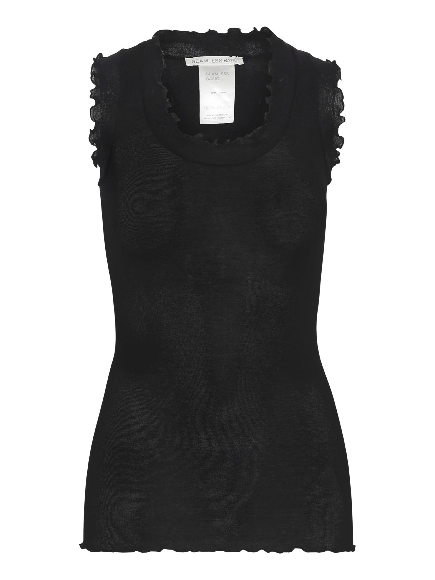 Funktionstop Seamless Basic Top Flounce