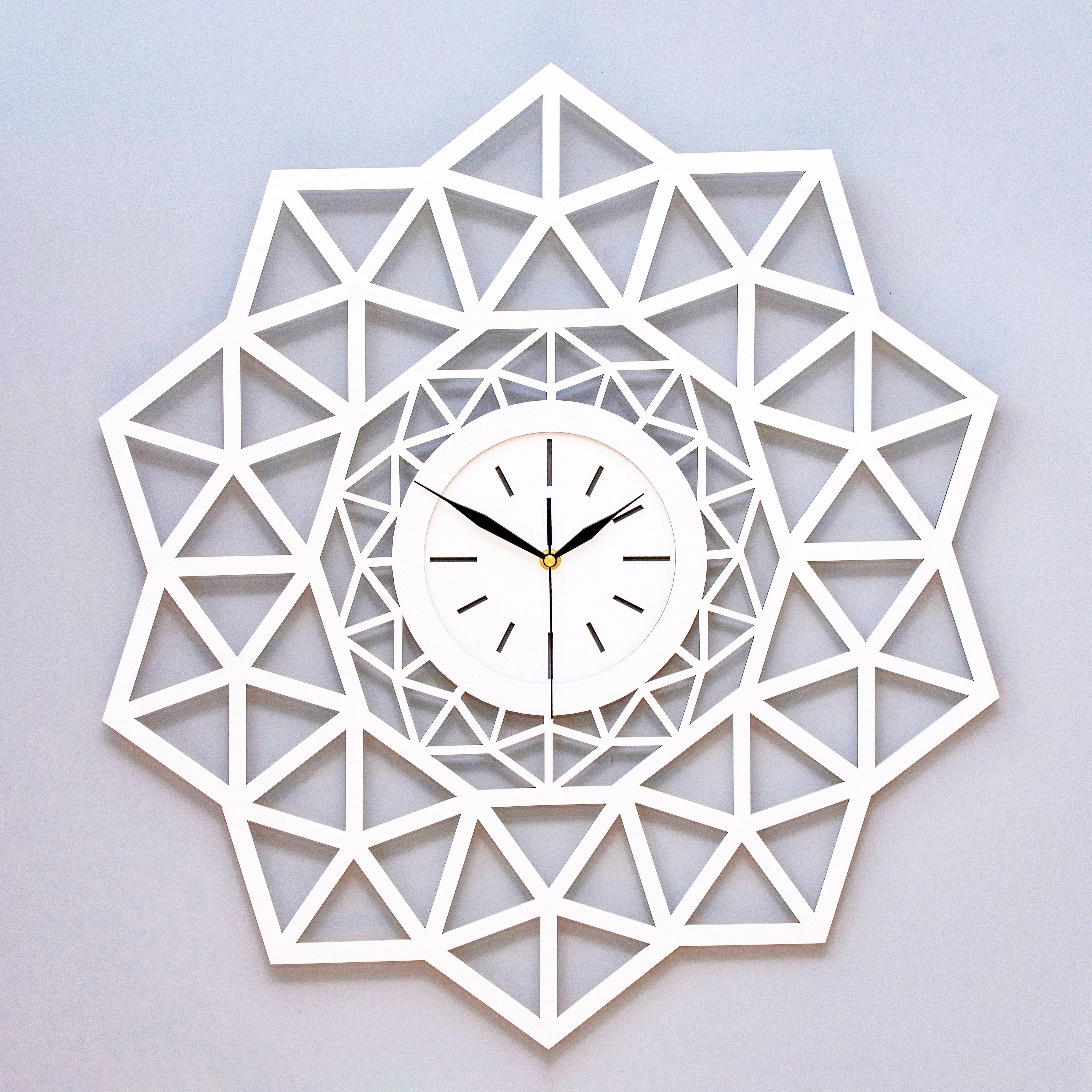 ORNAMENTI Wanduhr Groß, moderne, geometrisch, hingucker günstig online kaufen