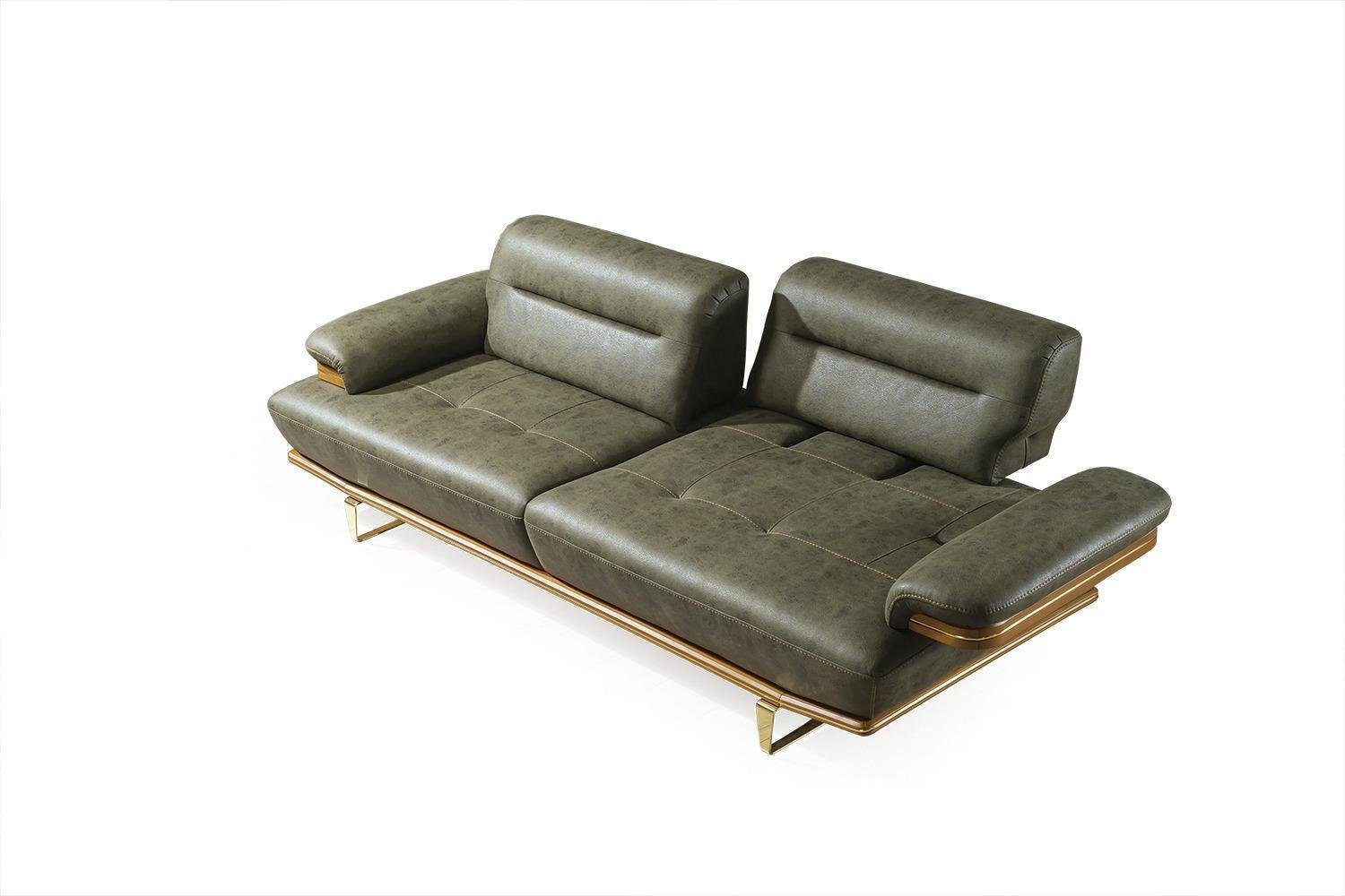 1 Couch Leder in Europa 3 Sofa JVmoebel Sitzer Sofa Couchen, Sofas Dreisitzer Teile, Luxus Made Wohnzimmer