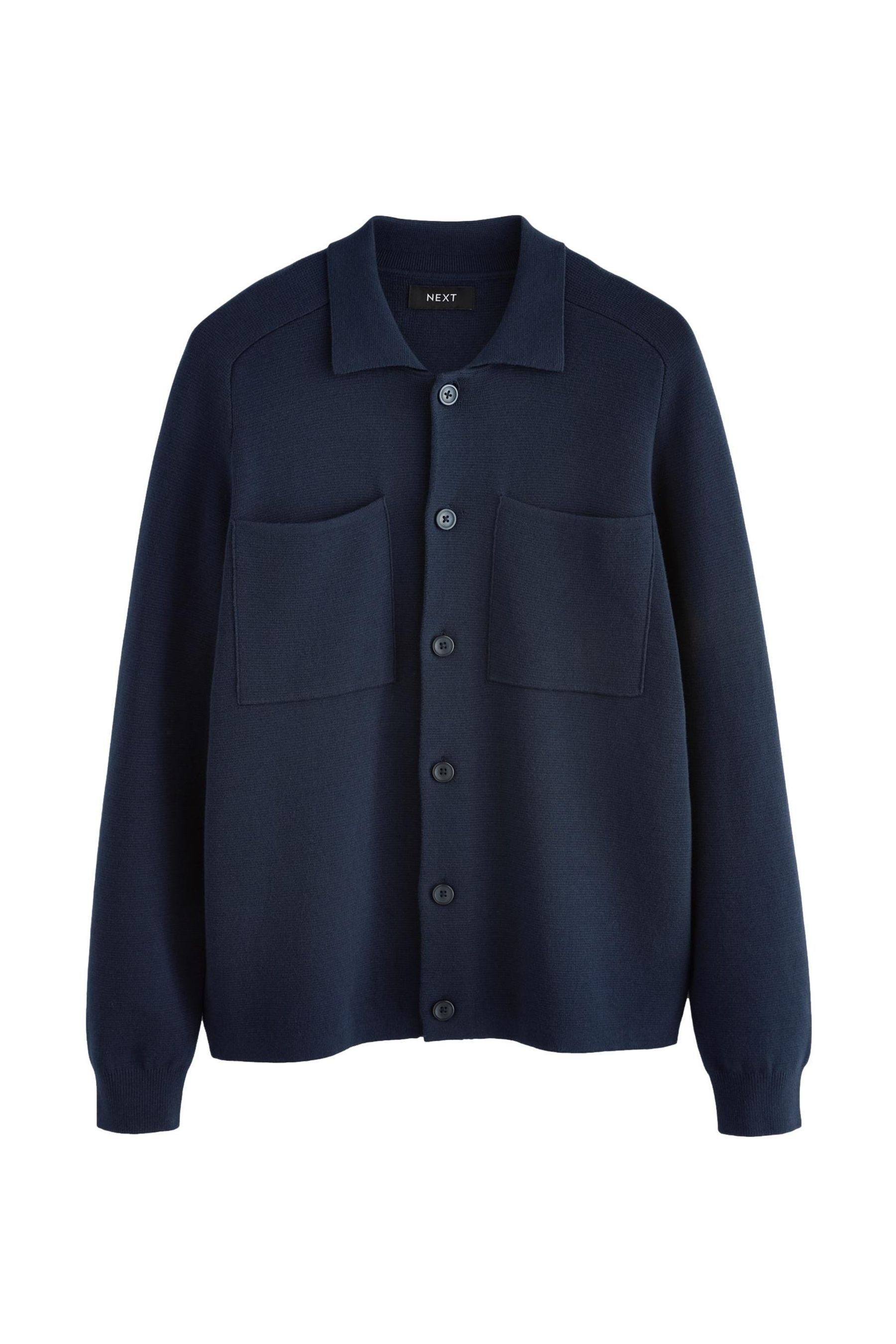 Next Strickjacke Relaxed Fit Hemdjacke aus günstig online kaufen