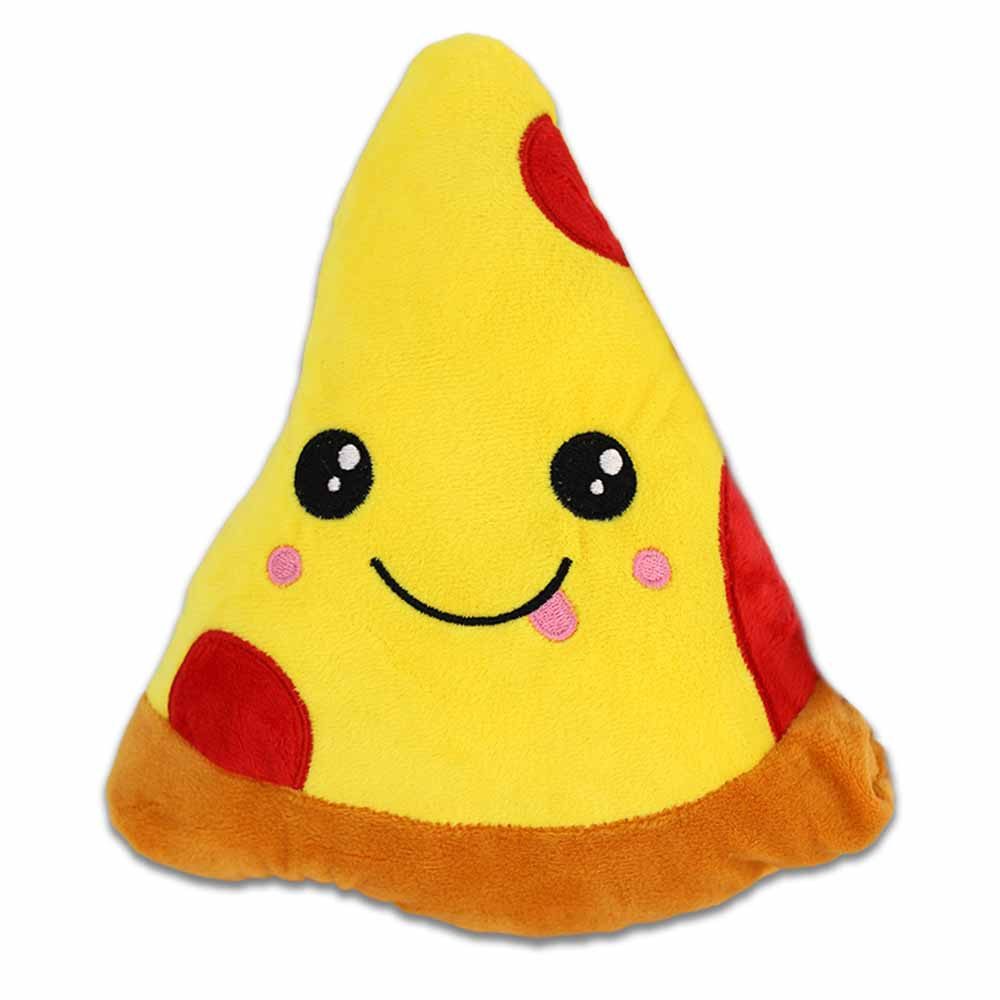 PMS Kuscheltier Kuscheltier Pizza mit gesticktem Gesicht - ca. 22 cm (1-St)