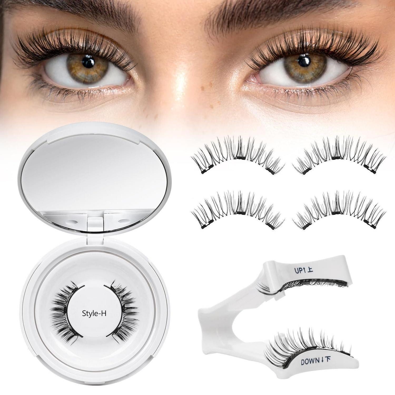 LuxusKollektion Magnetwimpern Magnetische Wimpern Natural Look mit Applikator