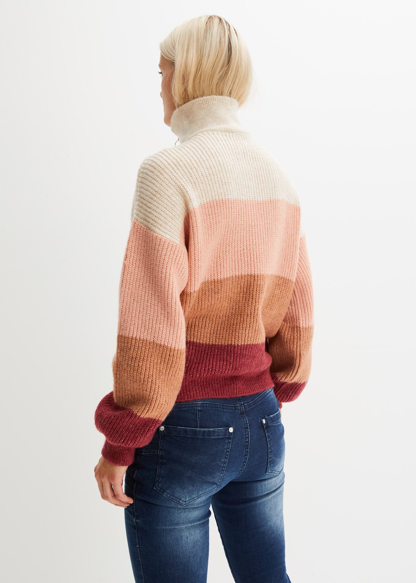 bonprix Troyer mit Umlegekragen, Oversize Passform