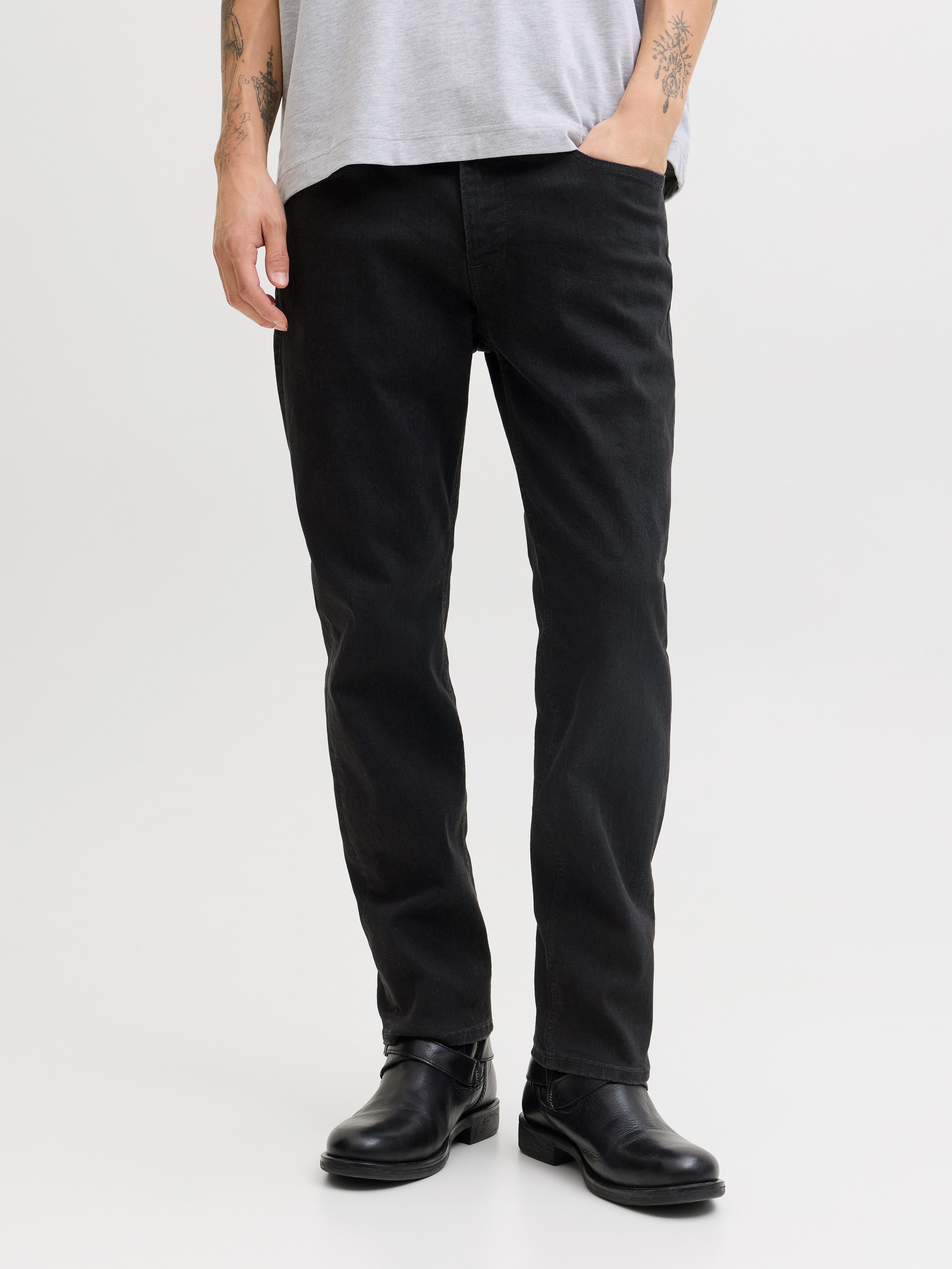 Jack & Jones Regular-fit-Jeans JJICLARK JJORIGINAL SQ 356 NOOS Baumwollmischung, regular fit
