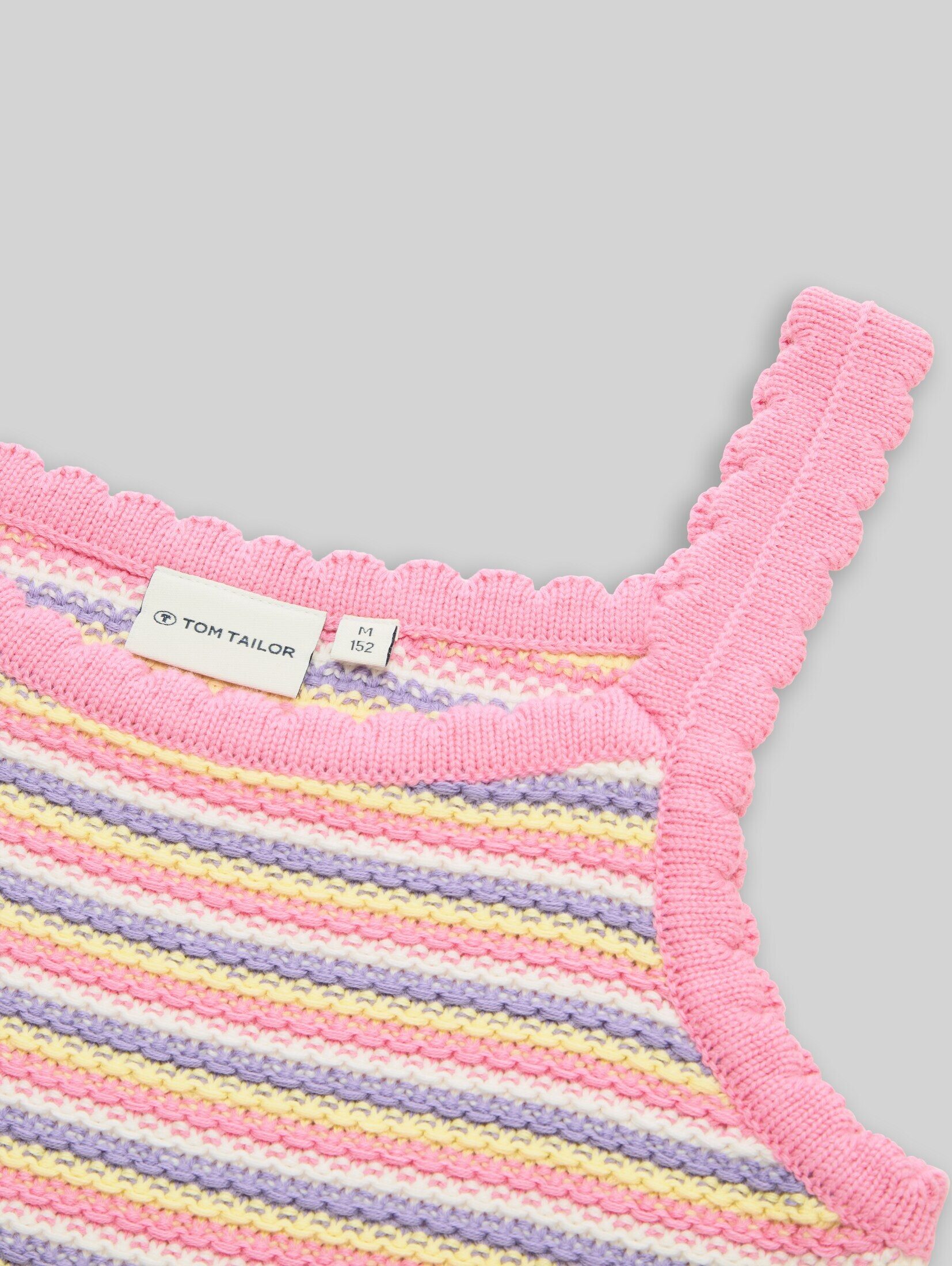 TOM TAILOR Pullunder Pullover & Strickjacken Top in Häkel-Optik