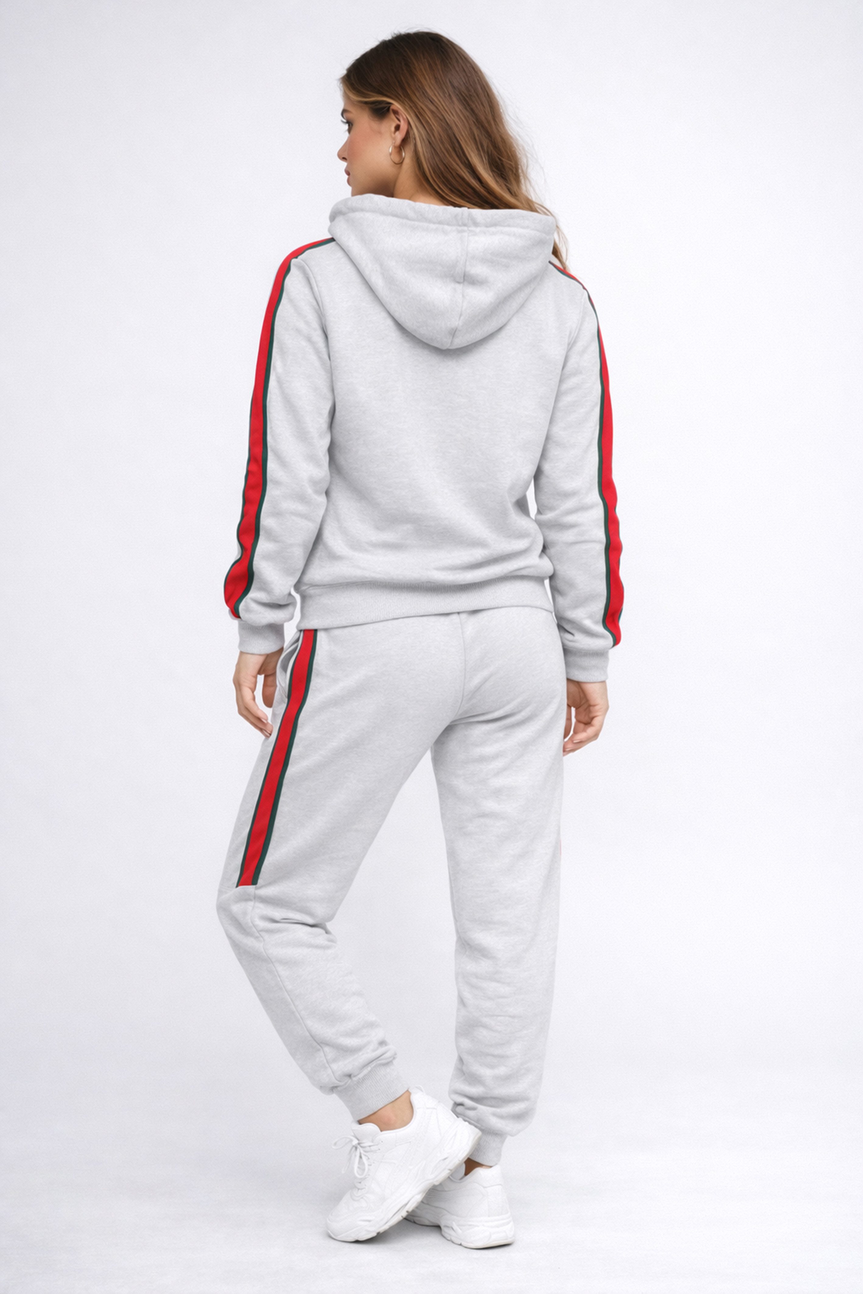 Banco Freizeitanzug Damen 2- teilig Trainingsanzug - Hoodie mit Kapuze und Sweatpant, Kapuzenpullover (Hoodie), Jogginghose