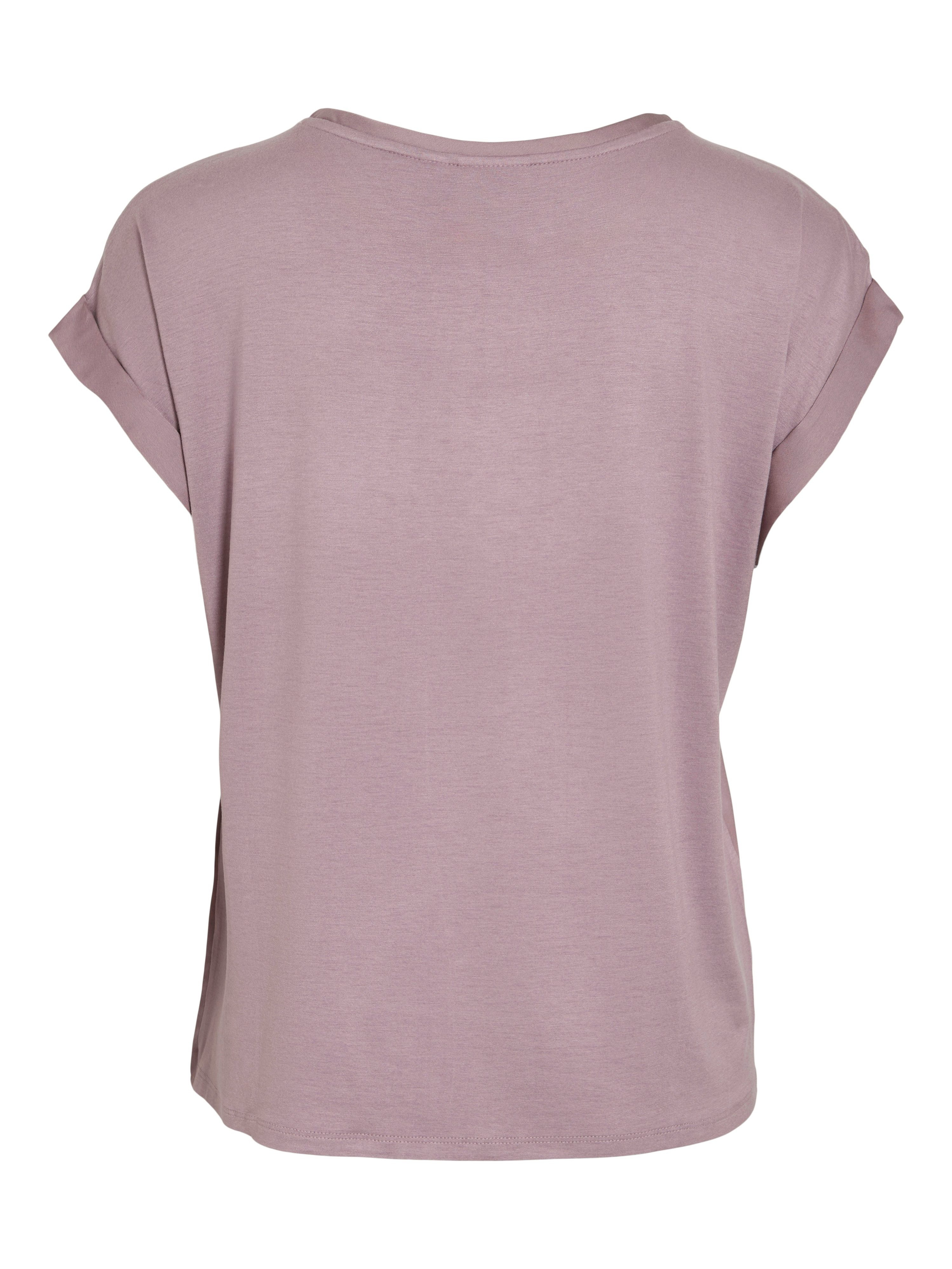 Vila Kurzarmshirt VIELLETTE S/S SATIN TOP günstig online kaufen