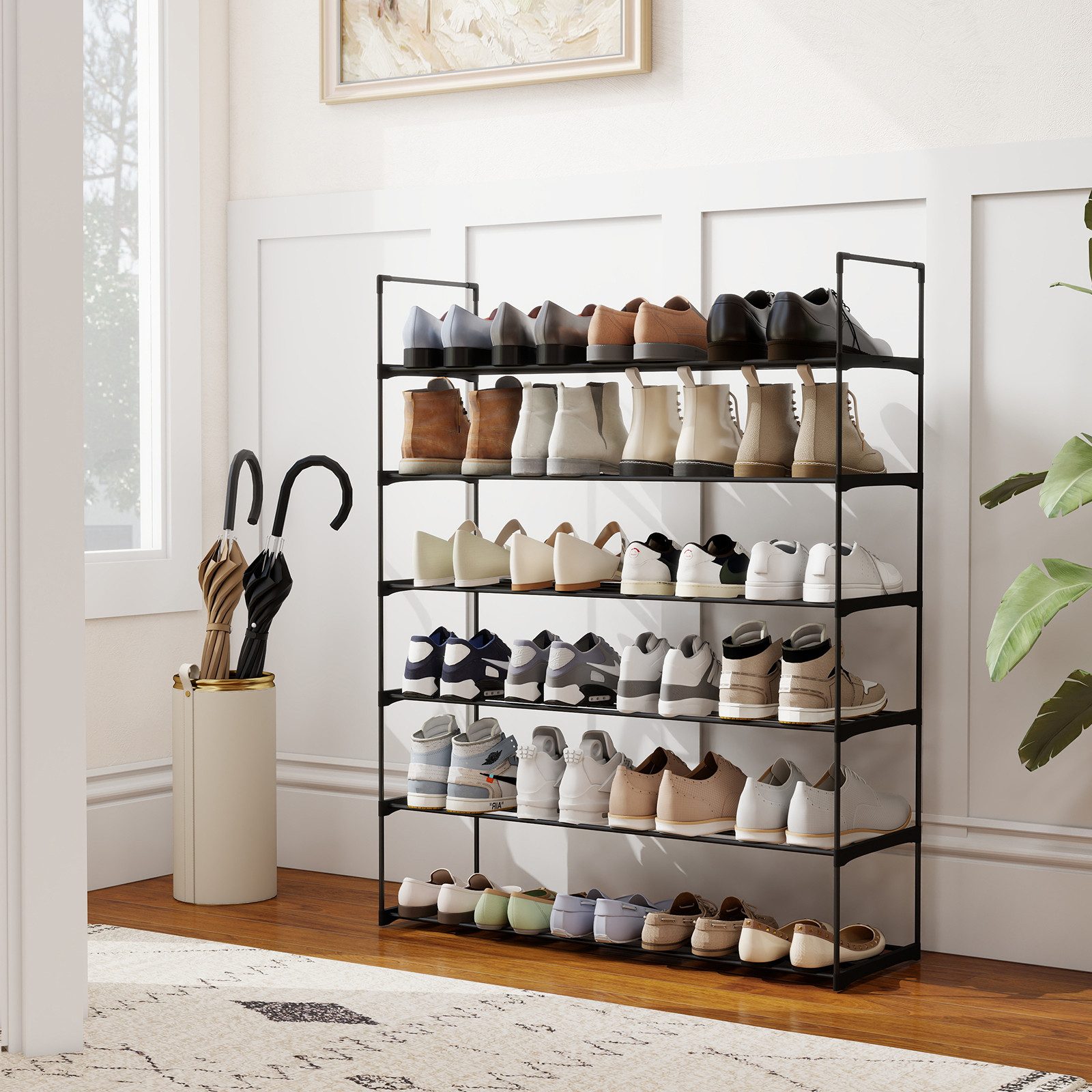 Sekey Schuhregal Schuhaufbewahrung Metall XXL Ständer Regale Extra Breit 92 günstig online kaufen