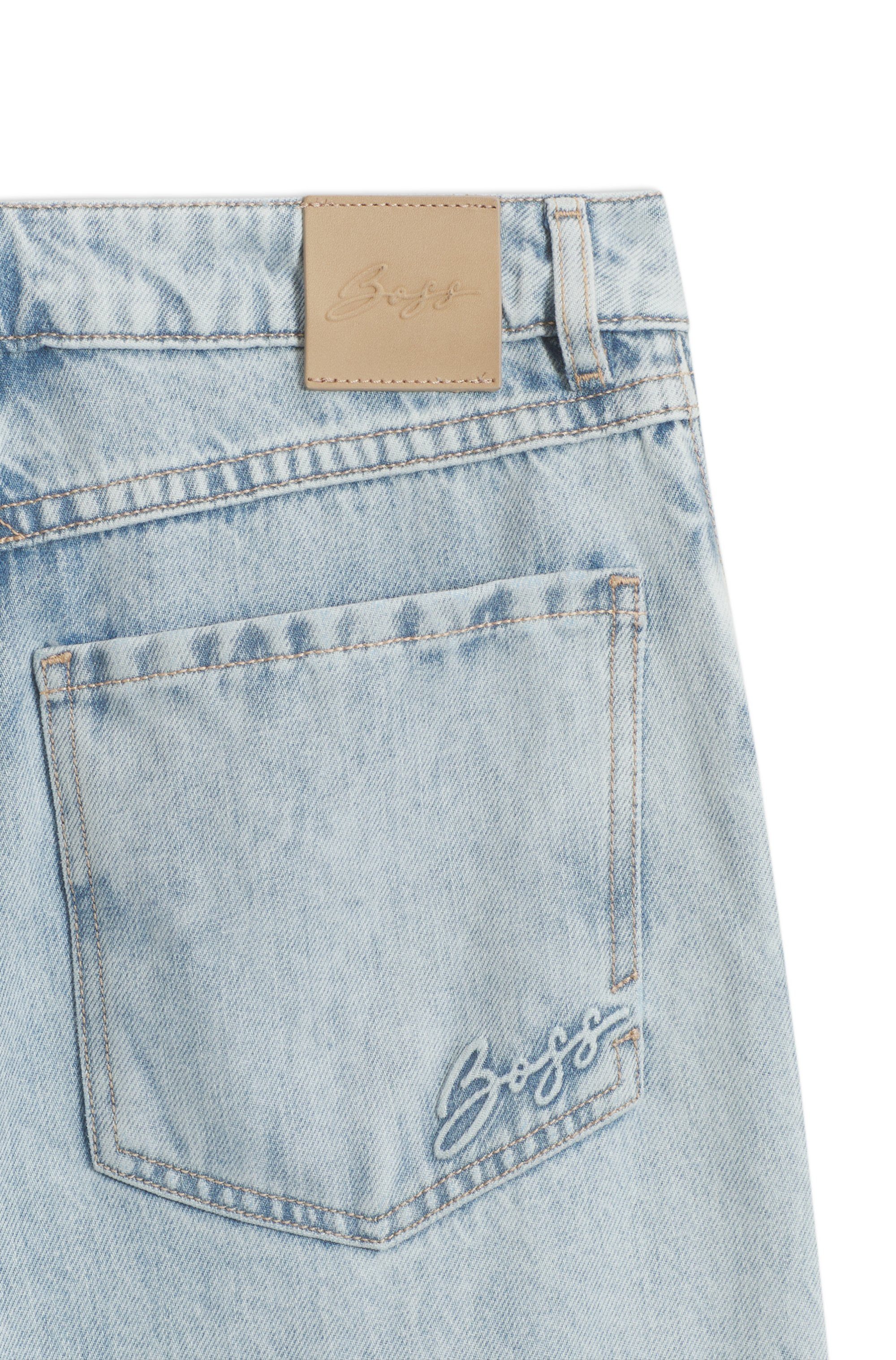 BOSS ORANGE Loose-fit-Jeans EMMA MR 1.0 Premium Damenmode Baumwollmix mit Viskose, Slouchy Fit – Bild 5 von 5