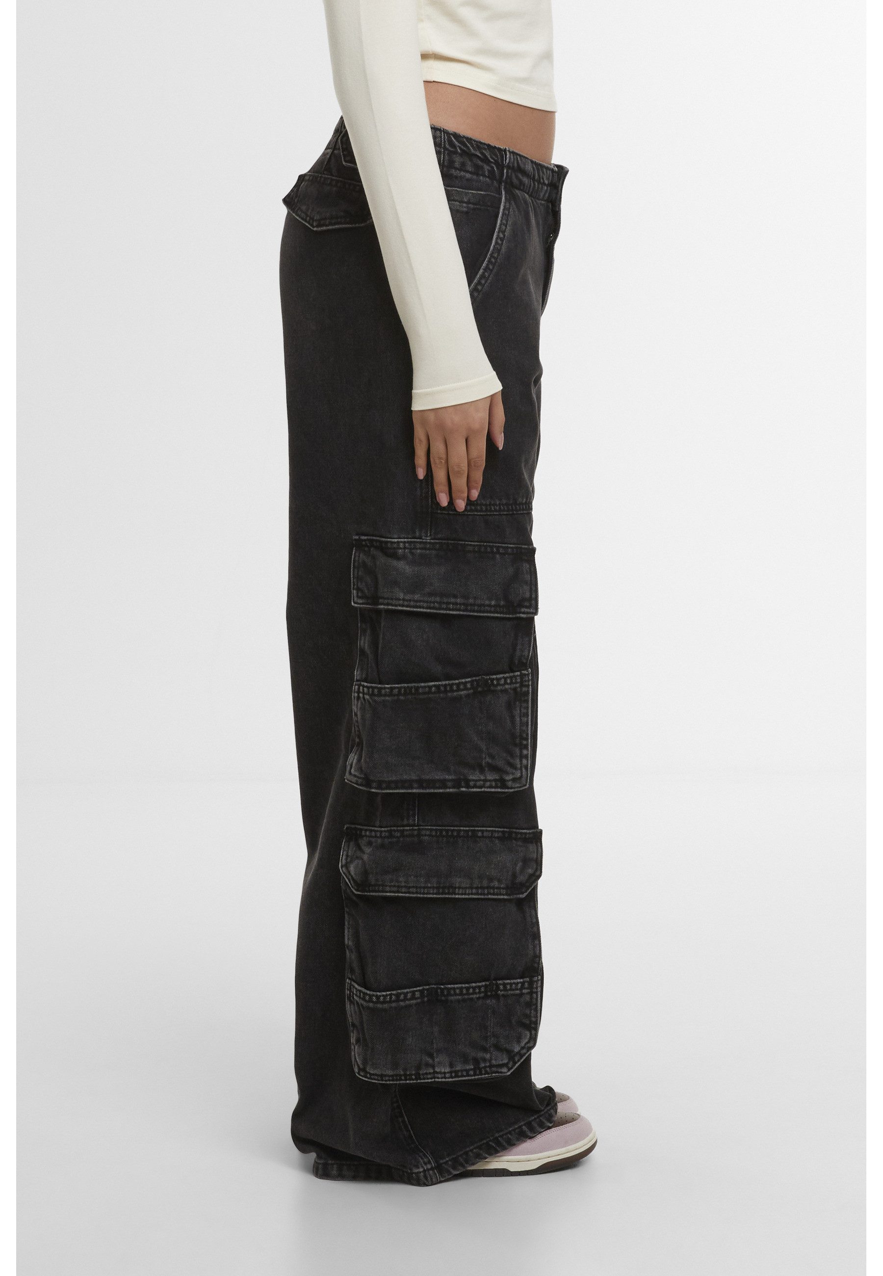 2Y Studios Bequeme Jeans 2Y Studios Mara Cargo Baggy Jeans