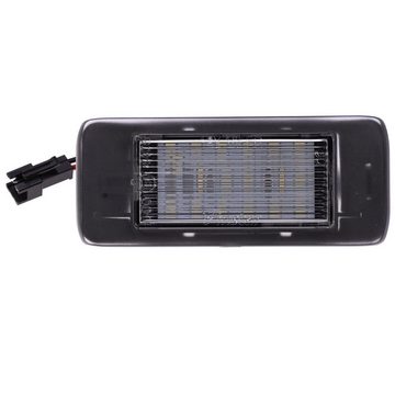 Vinstar KFZ-Ersatzleuchte LED Kennzeichenbeleuchtung E-geprüft für OPEL, kompatibel mit: OPEL Zafira C ab´12 Astra J Sportstourer ab09