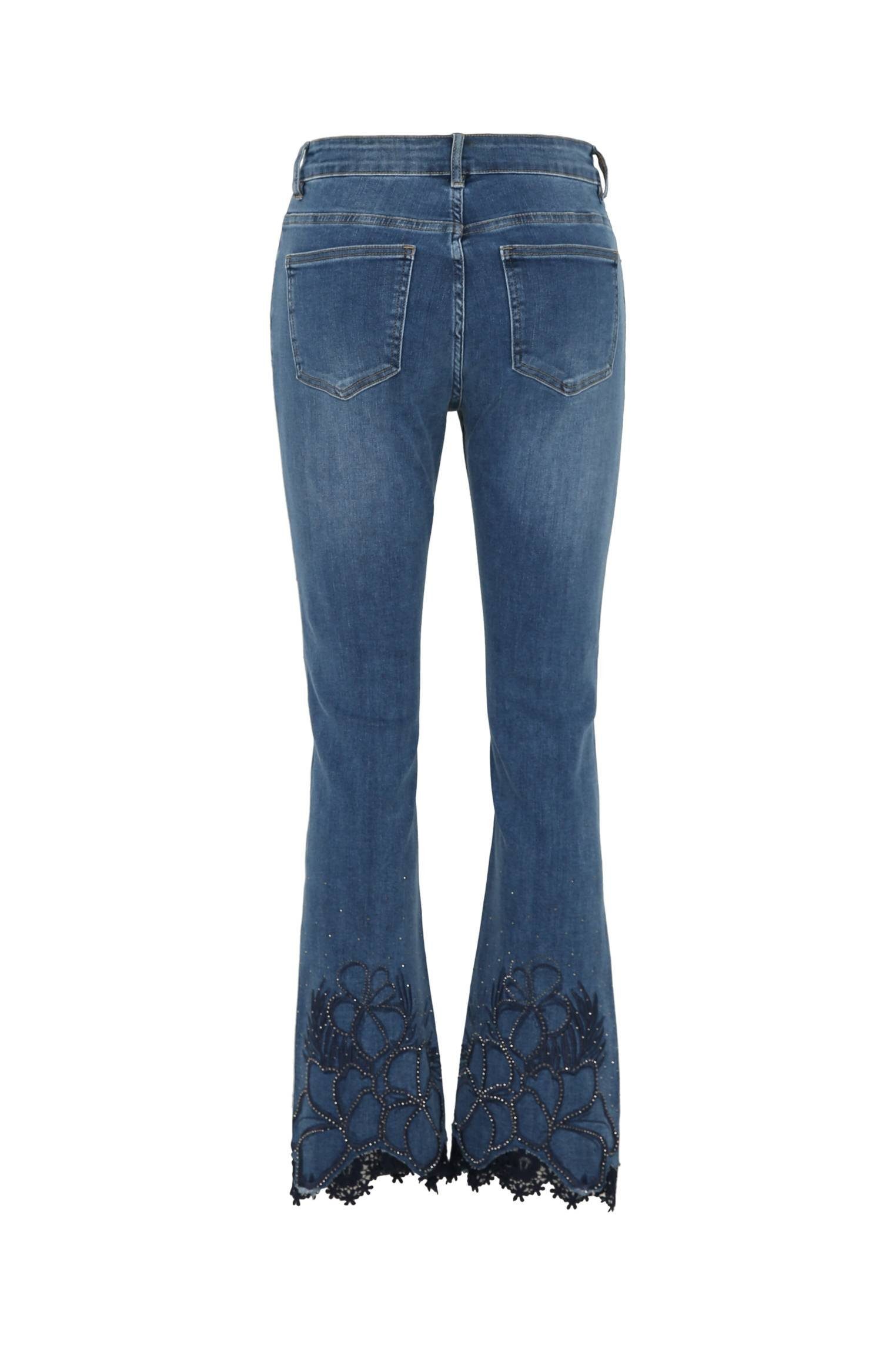5-Pocket-Jeans Denim Cassis
