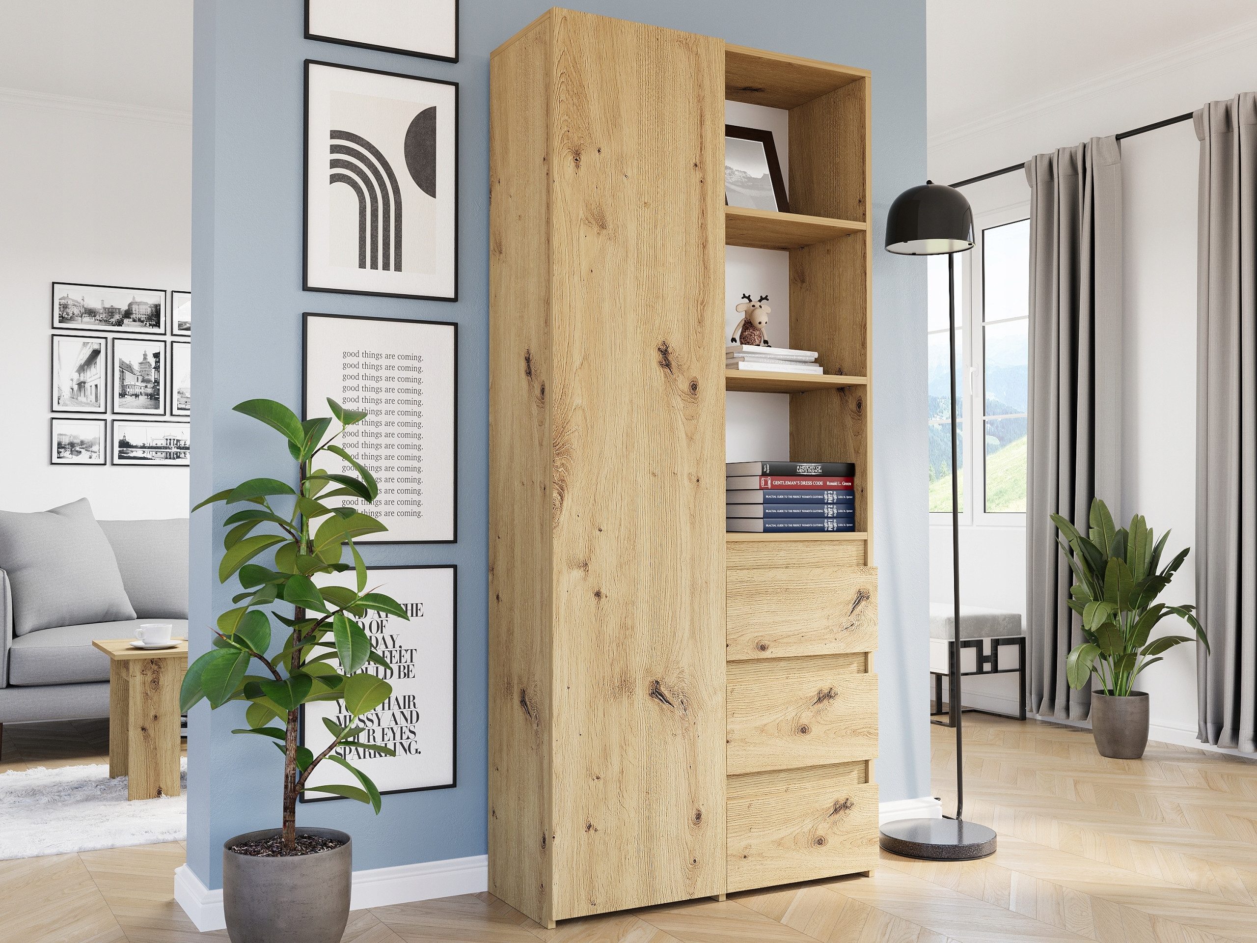 Home Collective Bücherregal mit Tür und günstig online kaufen
