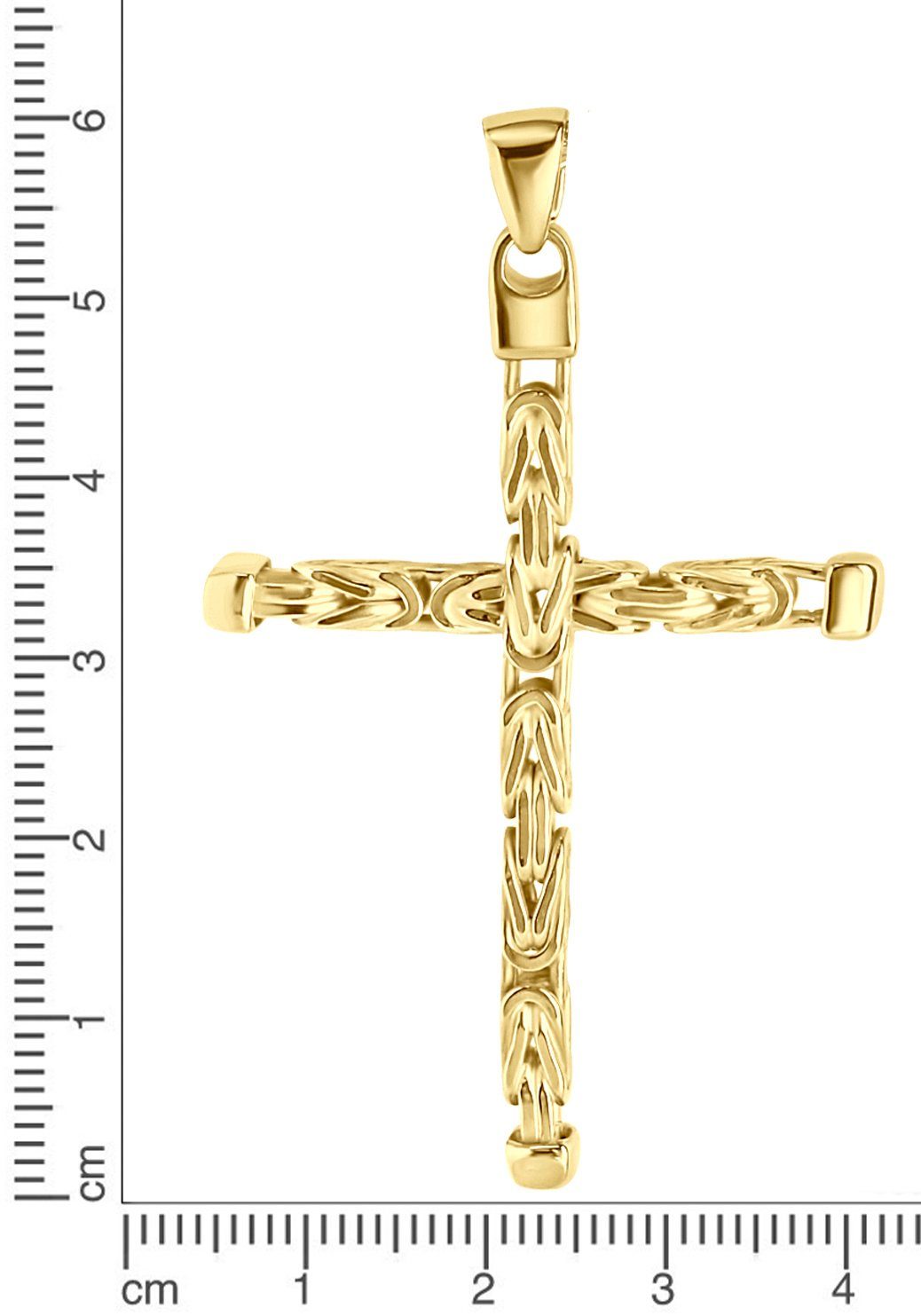 Firetti Kettenanhänger Schmuck Geschenk Silber 925 Halsschmuck Anhänger  Kreuz, zu Hoodie, Shirt, Jeans, Sneaker! Anlass Geburtstag Weihnachten,  Echtschmuck Echtsilber Silberschmuck Silber 925 - silberfarben oder  vergoldet