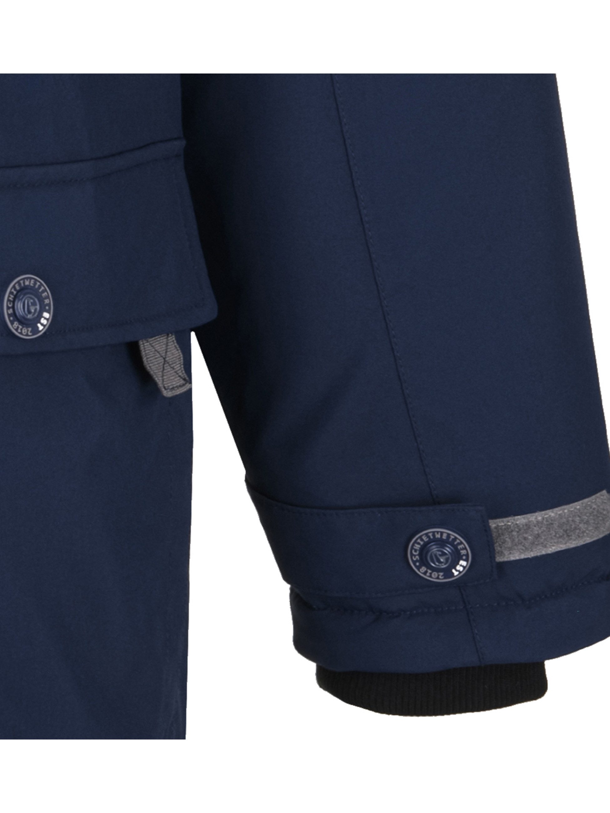 Schietwetter Funktionsparka Herren Winterjacke "Captain Flint" günstig online kaufen