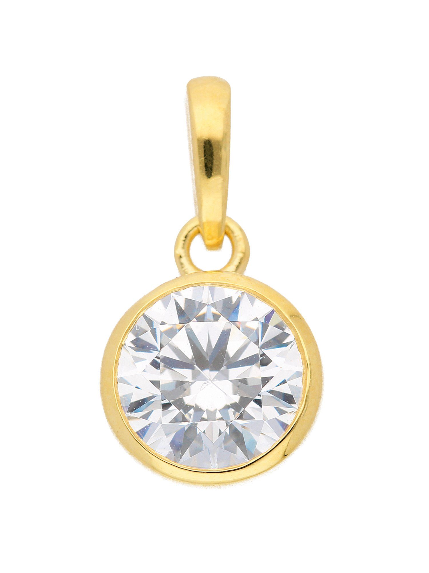 Kettenanhänger 333 Gold Anhänger Ø 9,5 mm