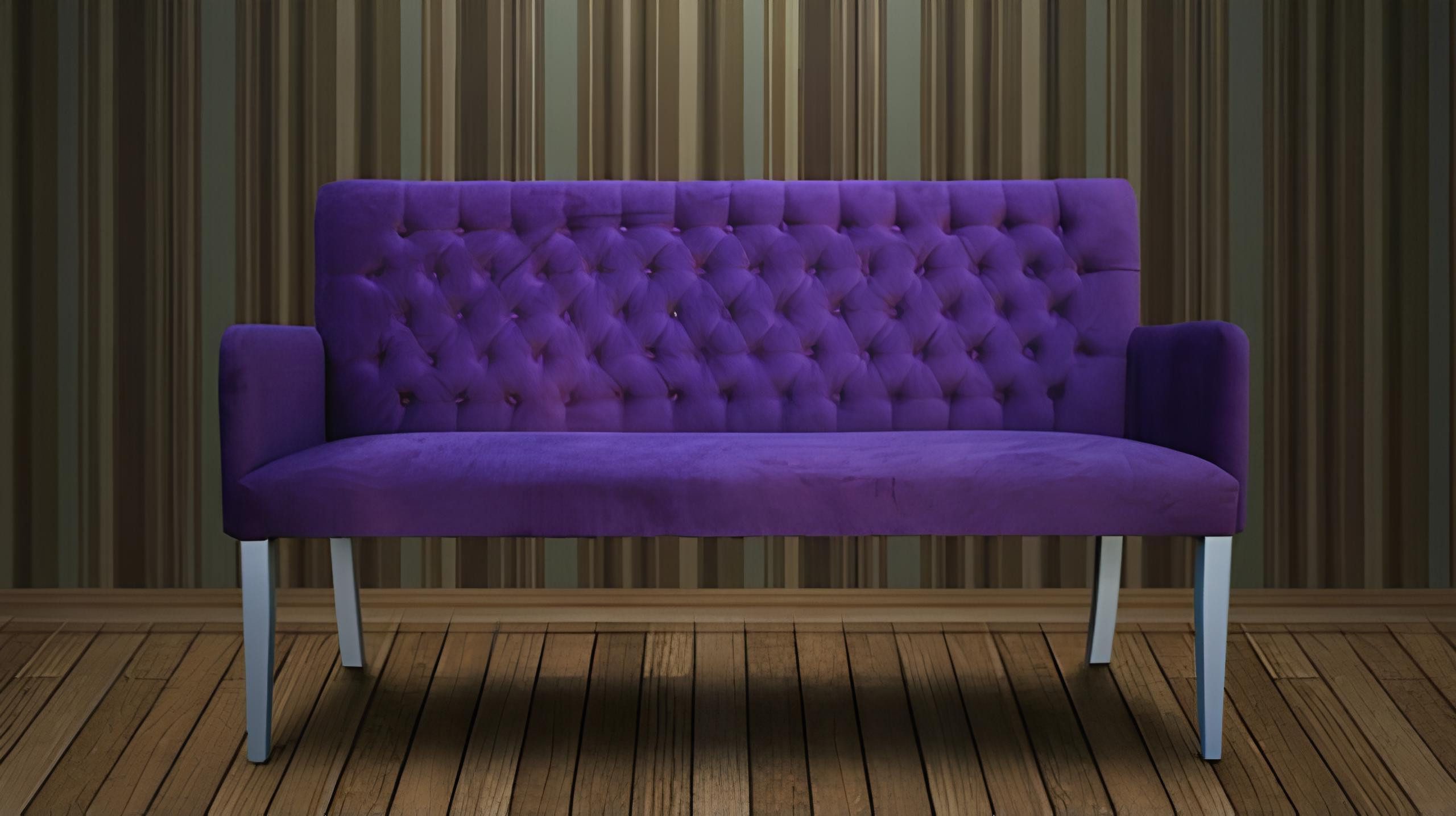 Xlmoebel Bank Chesterfield Sofa Bank PRESTON125 in edlem Design und Komfort (CHESTERFIELD SITZBANK BANK SOFA 2 SITZER SOFA PRESTON 125), Hergestellt in Europa