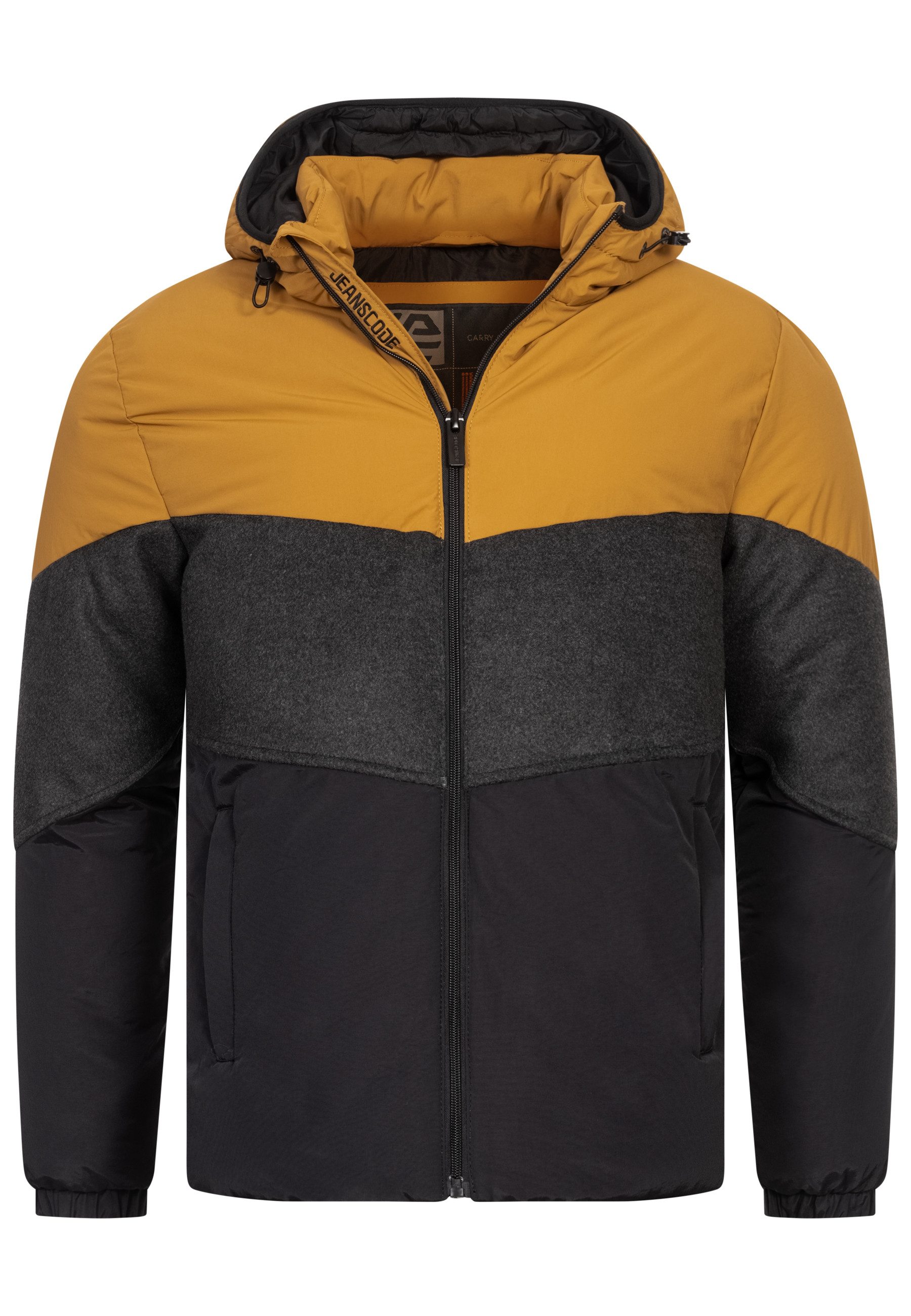 Indicode Steppjacke Herren INUrban Herrenjacke Daunen-Optik
