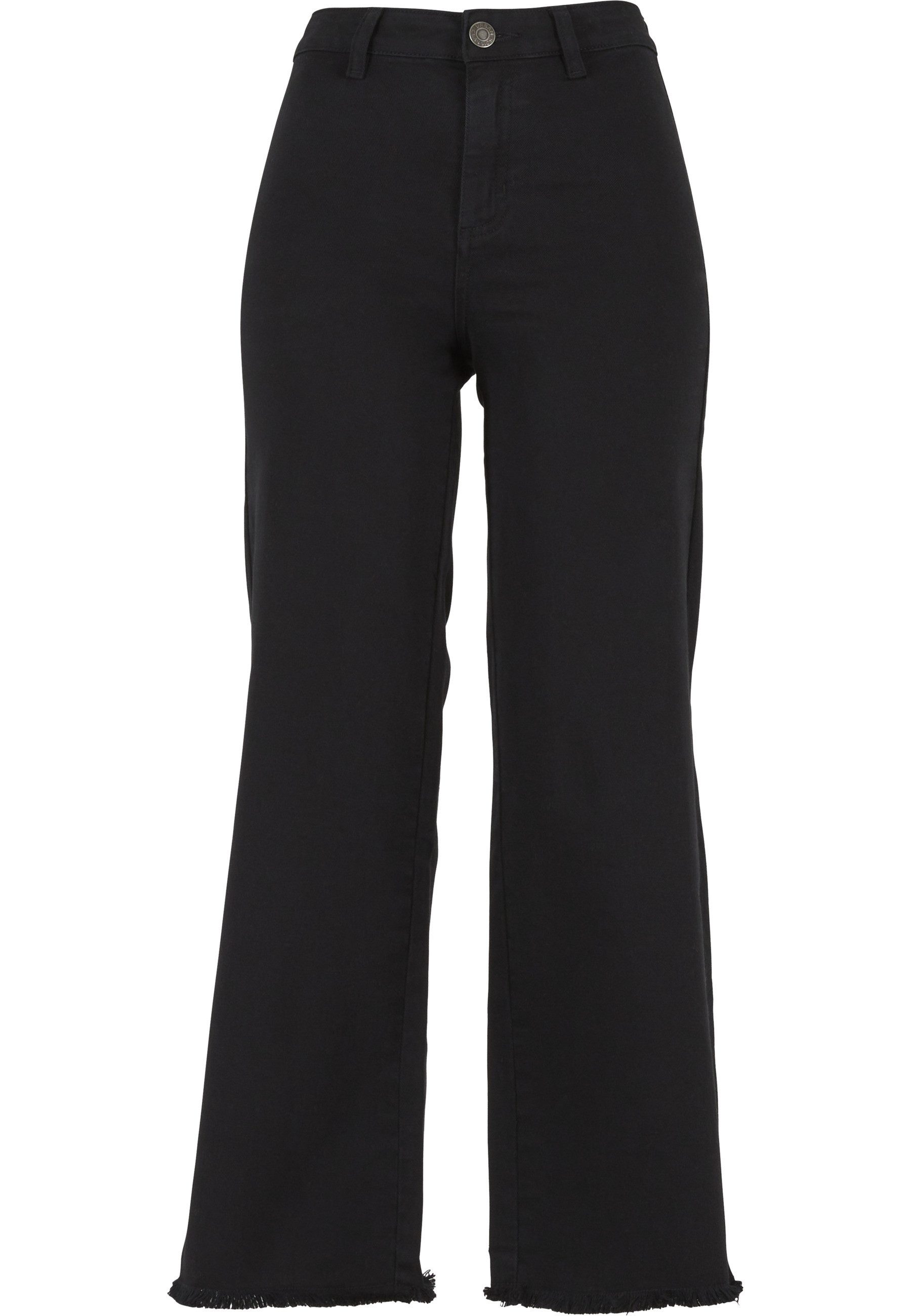 URBAN CLASSICS Bequeme Jeans Urban Classics Ladies Relaxed Straight Fit Denim