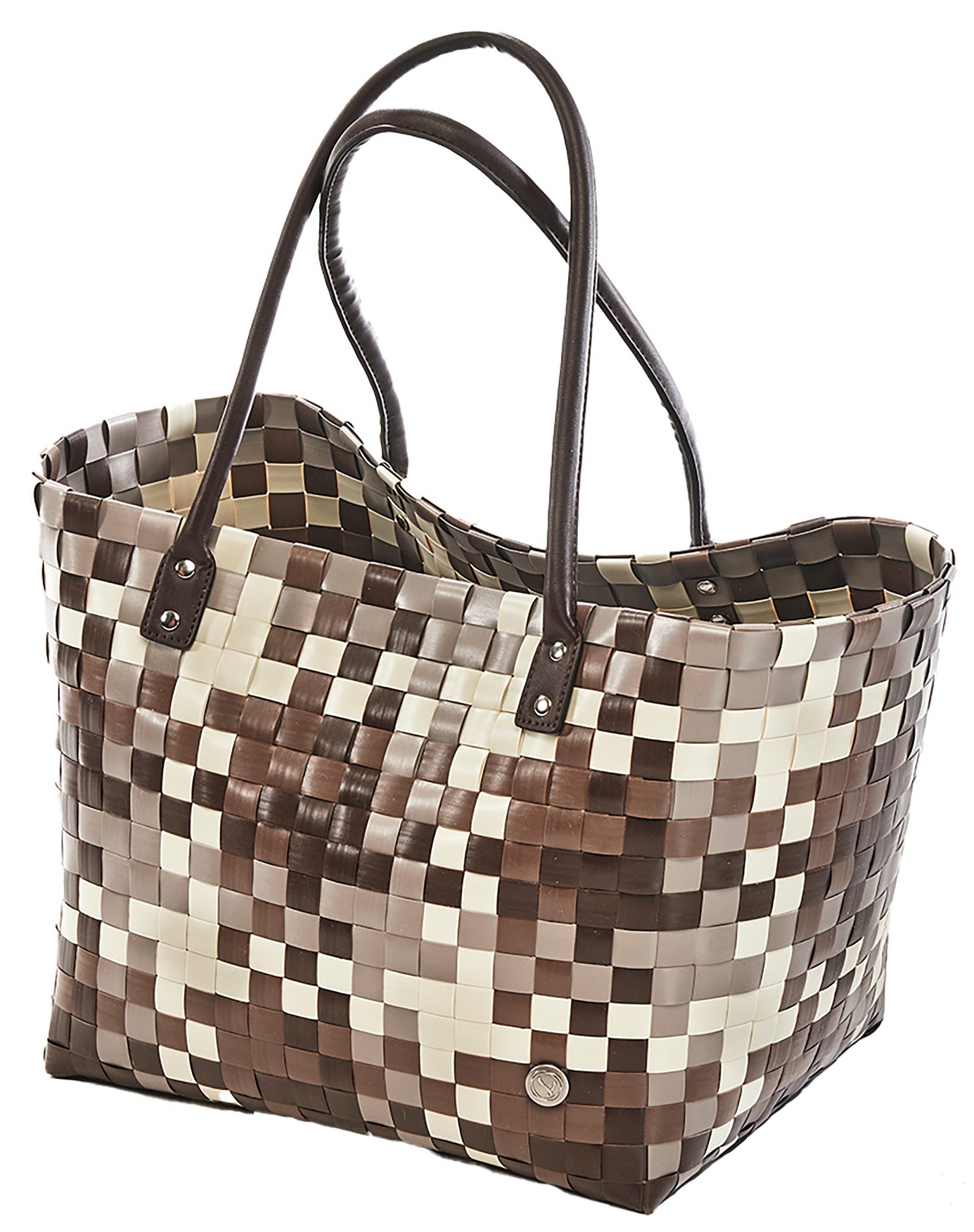 Kobolo Shopper Einkaufstasche Tasche MARE aus PE mit PU Henkeln (Stück, 1-t günstig online kaufen