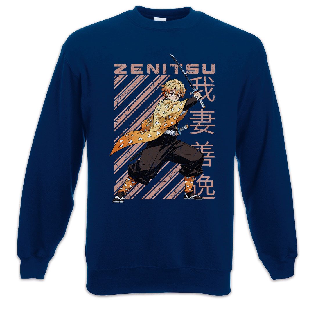 Sweatshirt Zenitsu Katana Sweatshirt Demon Kamado Nezuko Anime Slayer Zenitsu