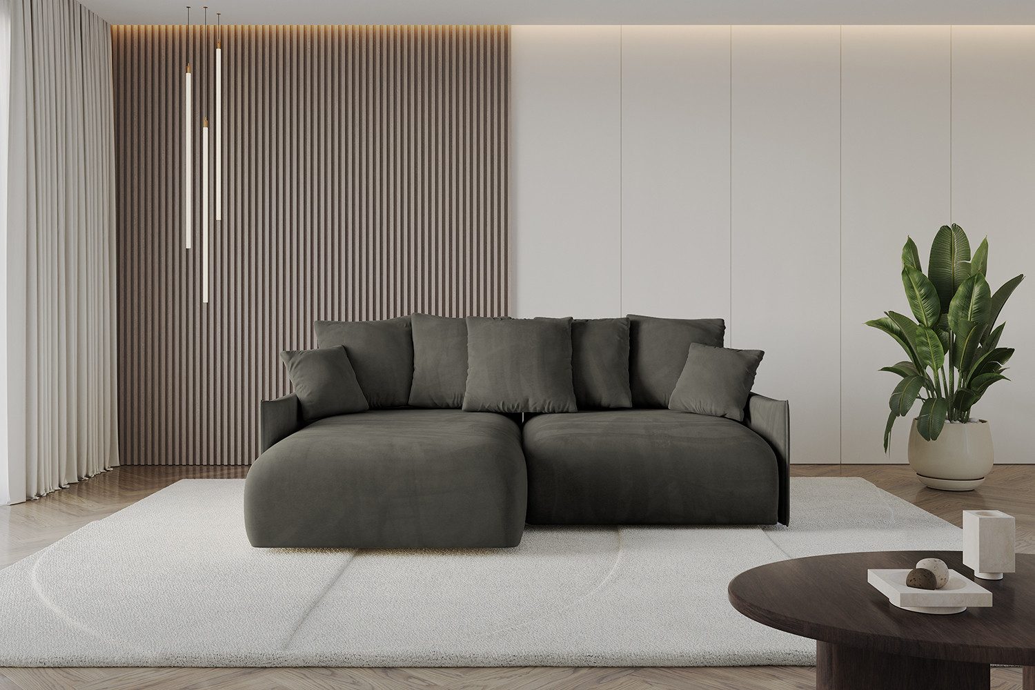 ALTDECOR Ecksofa ONESK-L-v1, Couch mit Schlaffunktion, günstig online kaufen