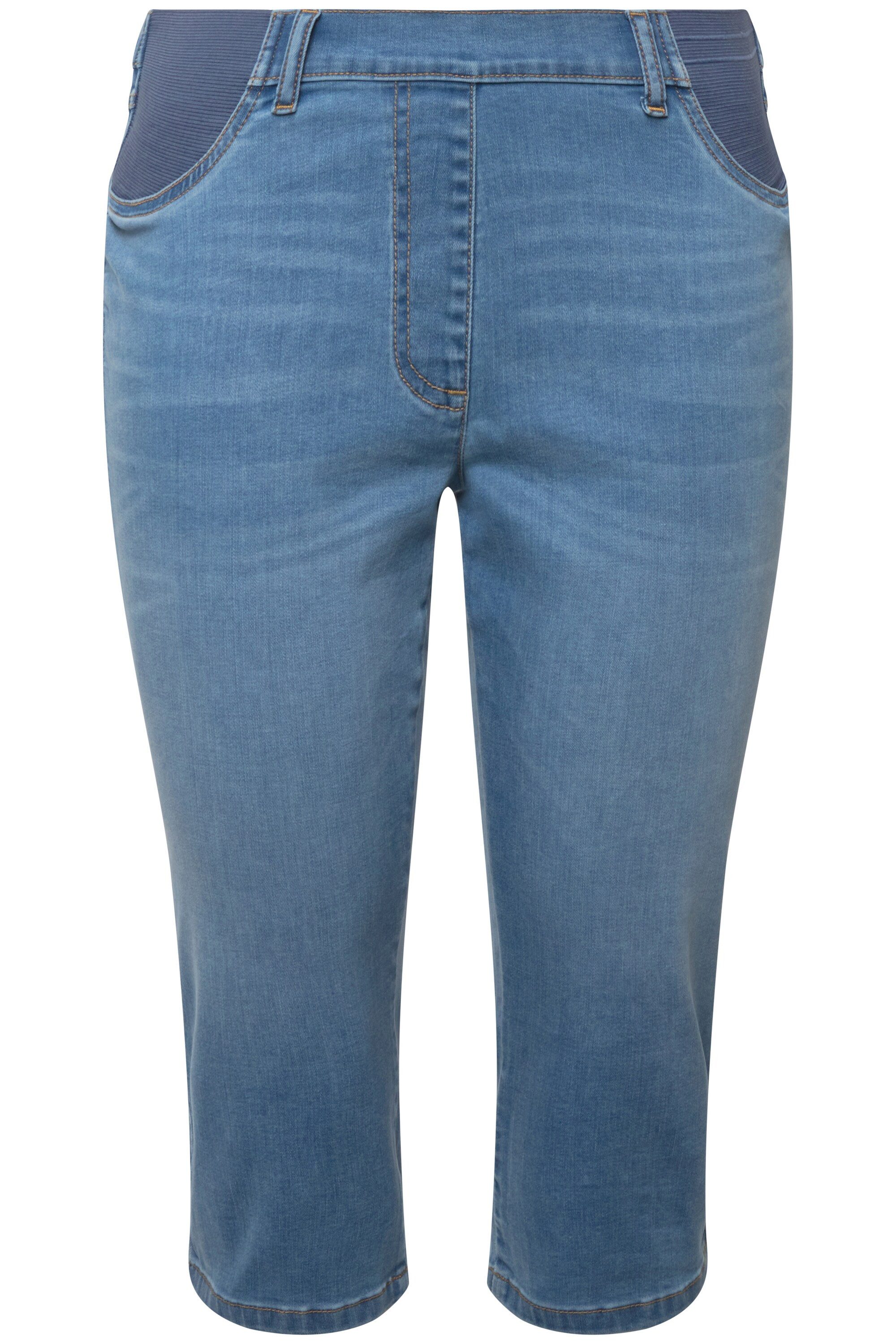 Ulla Popken 5-Pocket-Jeans Capri-Jeans Sienna schmales günstig online kaufen