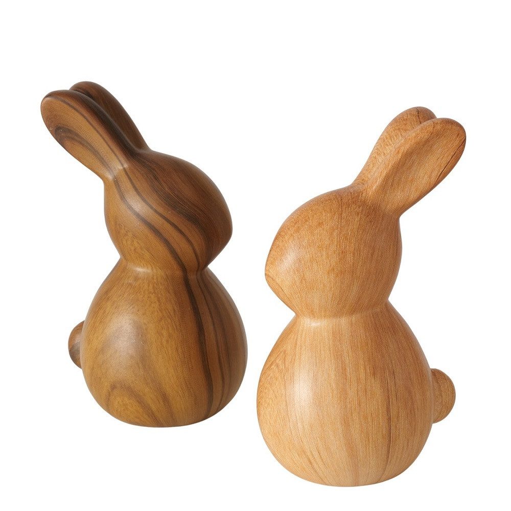 Papierdekoration BOLTZE Figur Wilhelmy, 2 sort.hell oder dunkel, Osterhase 2053346